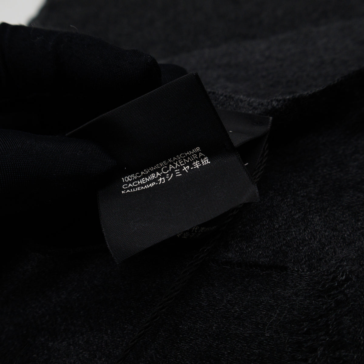 GG Wool Scarf Grey