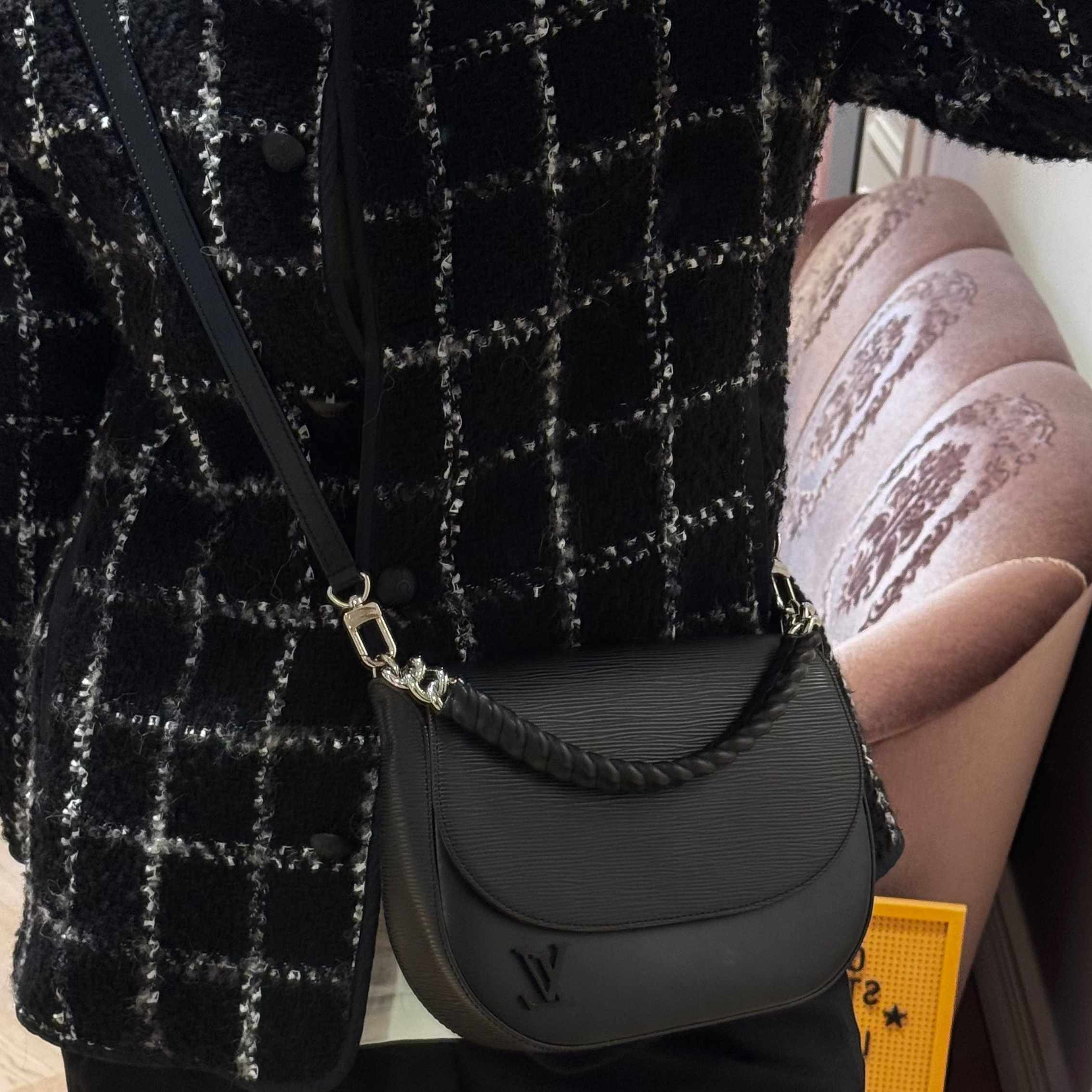 Luna Epi Leather Black