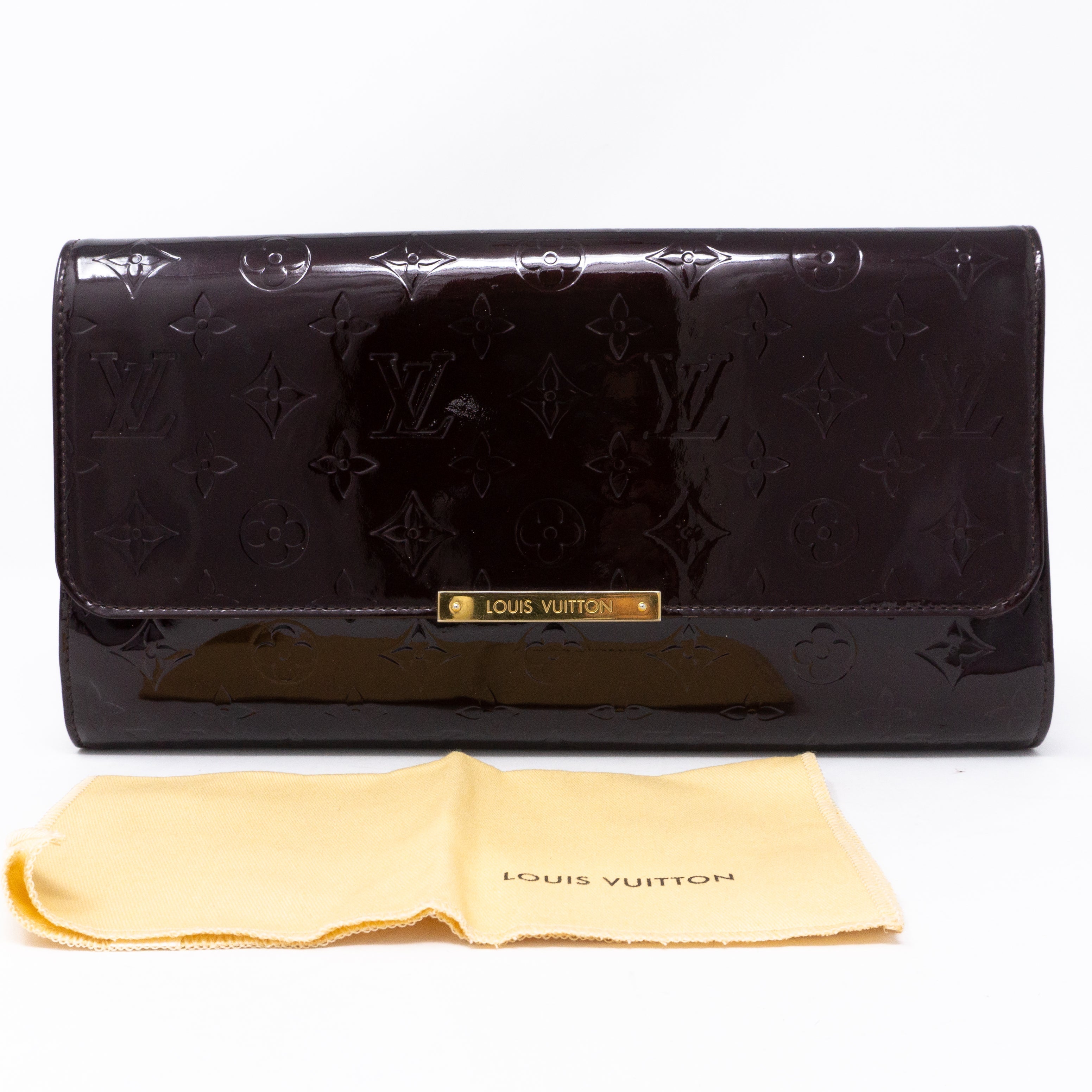 Robertson Clutch Vernis Amarante