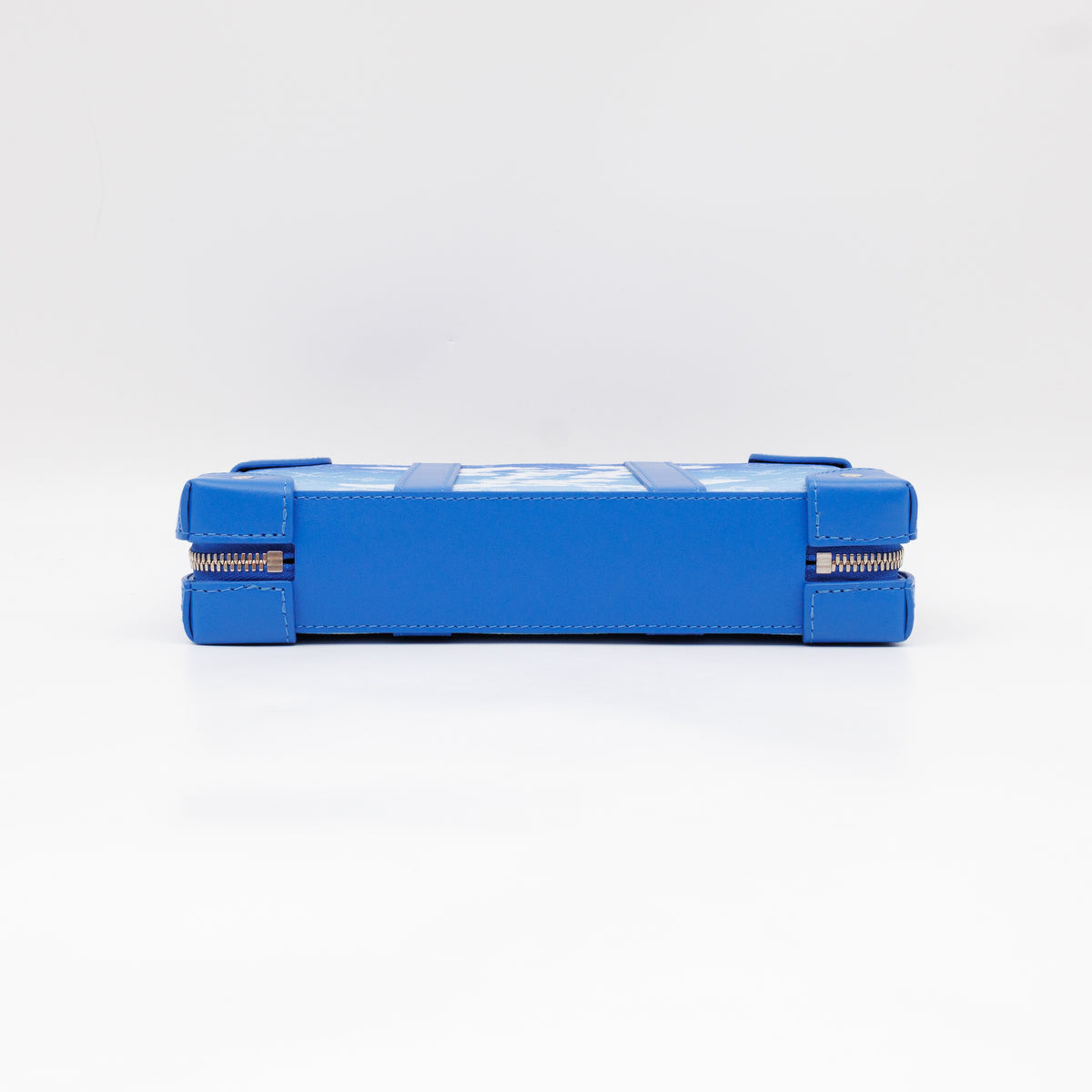 Soft Trunk Wallet Monogram Clouds Blue