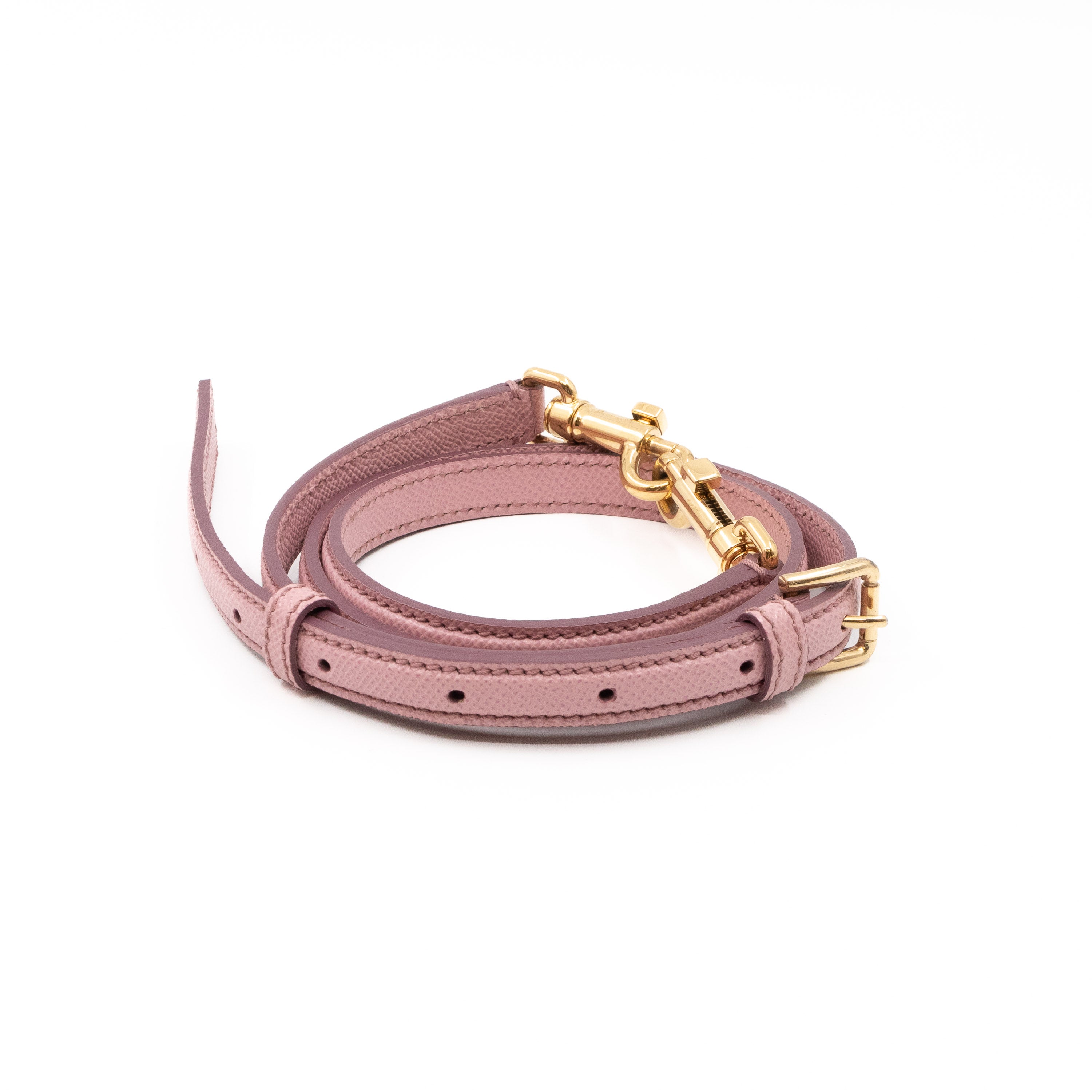 Sicily Medium Dauphine Leather Light Pink