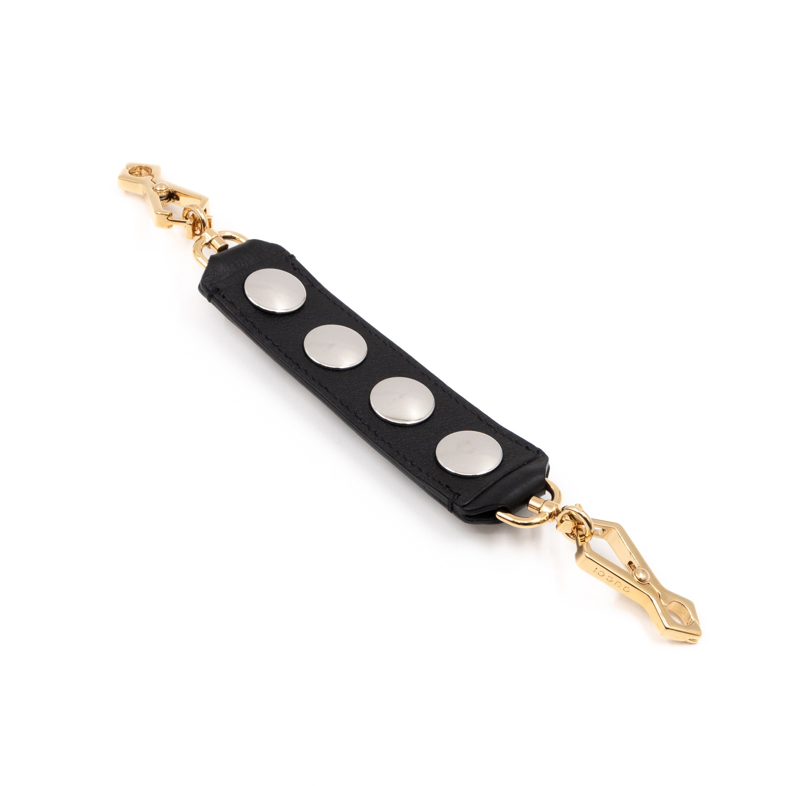 Blondie Medium Top Handle Bag Black Leather