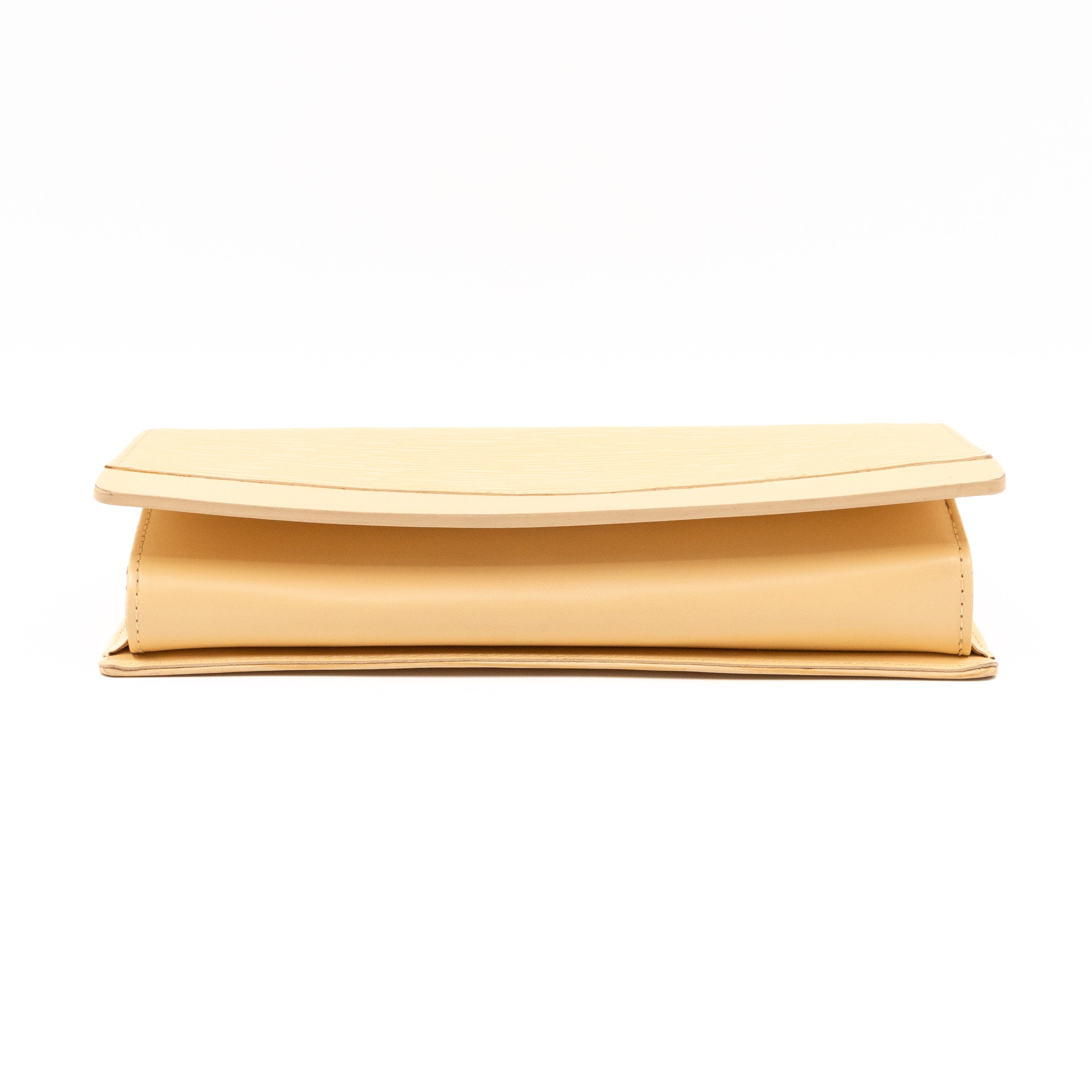 Honfleur Pochette Epi Leather Vanilla