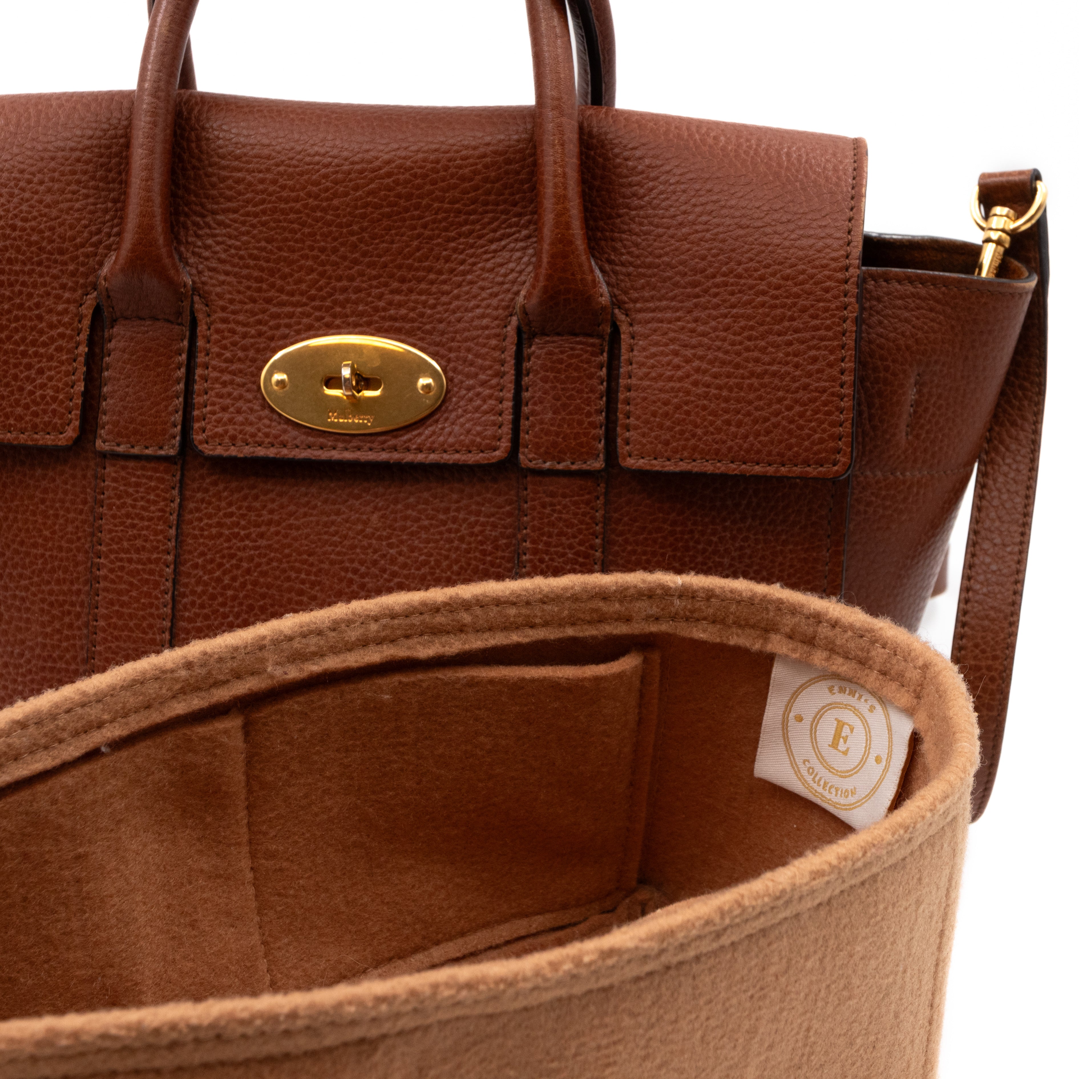 Small New Bayswater Oak Brown Leather