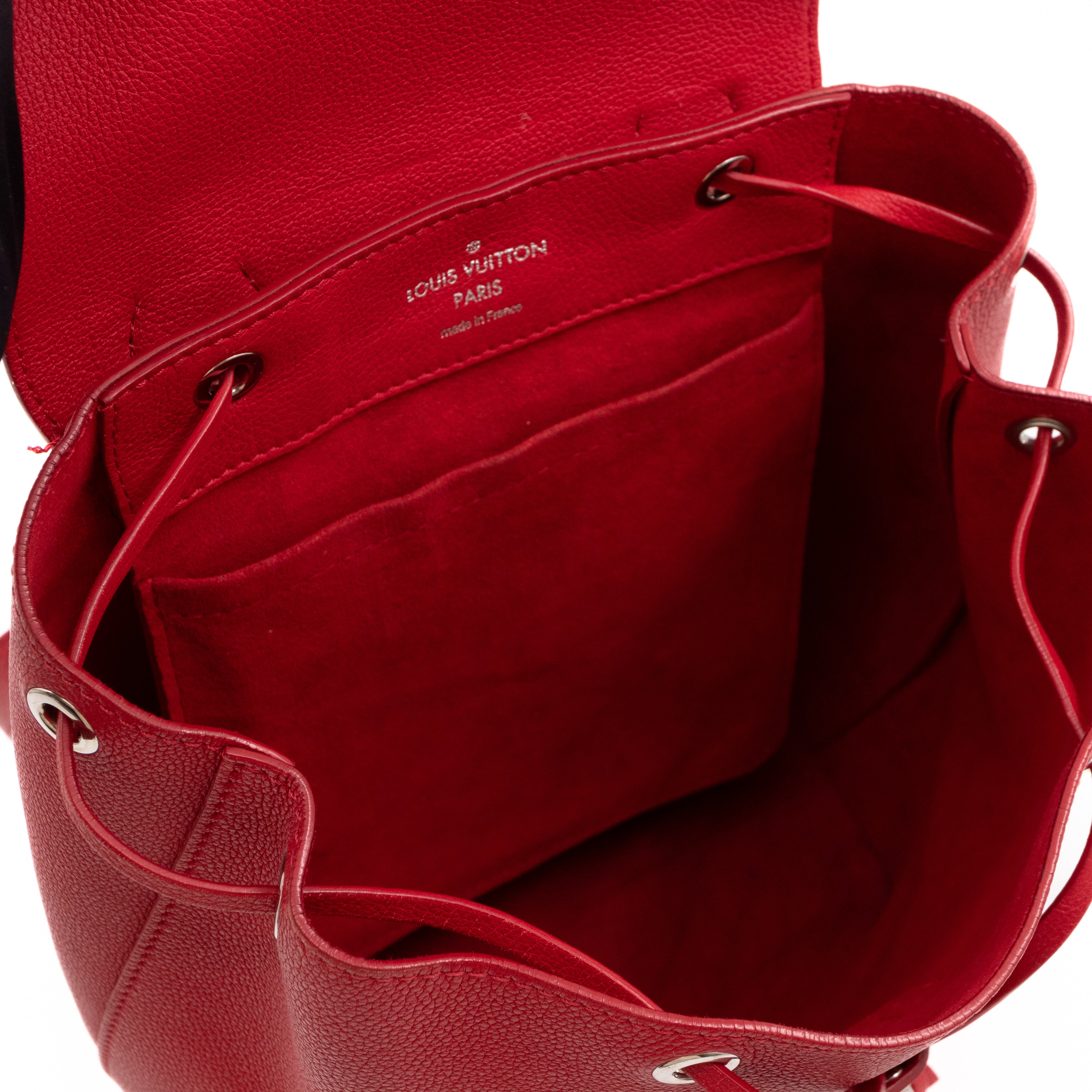 Lockme Backpack Rubis Leather