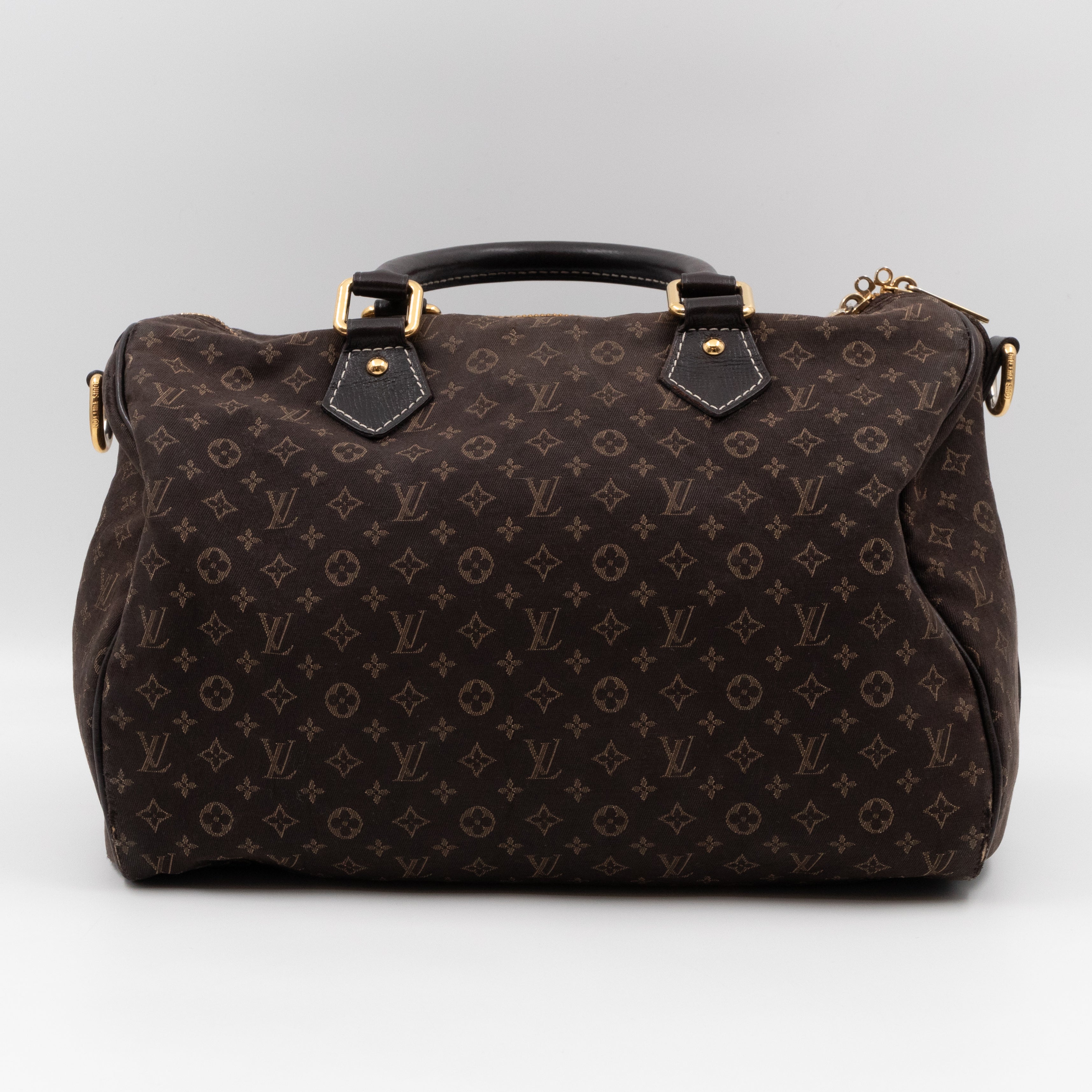 Speedy 30 Bandouliere Monogram Idylle Fusain