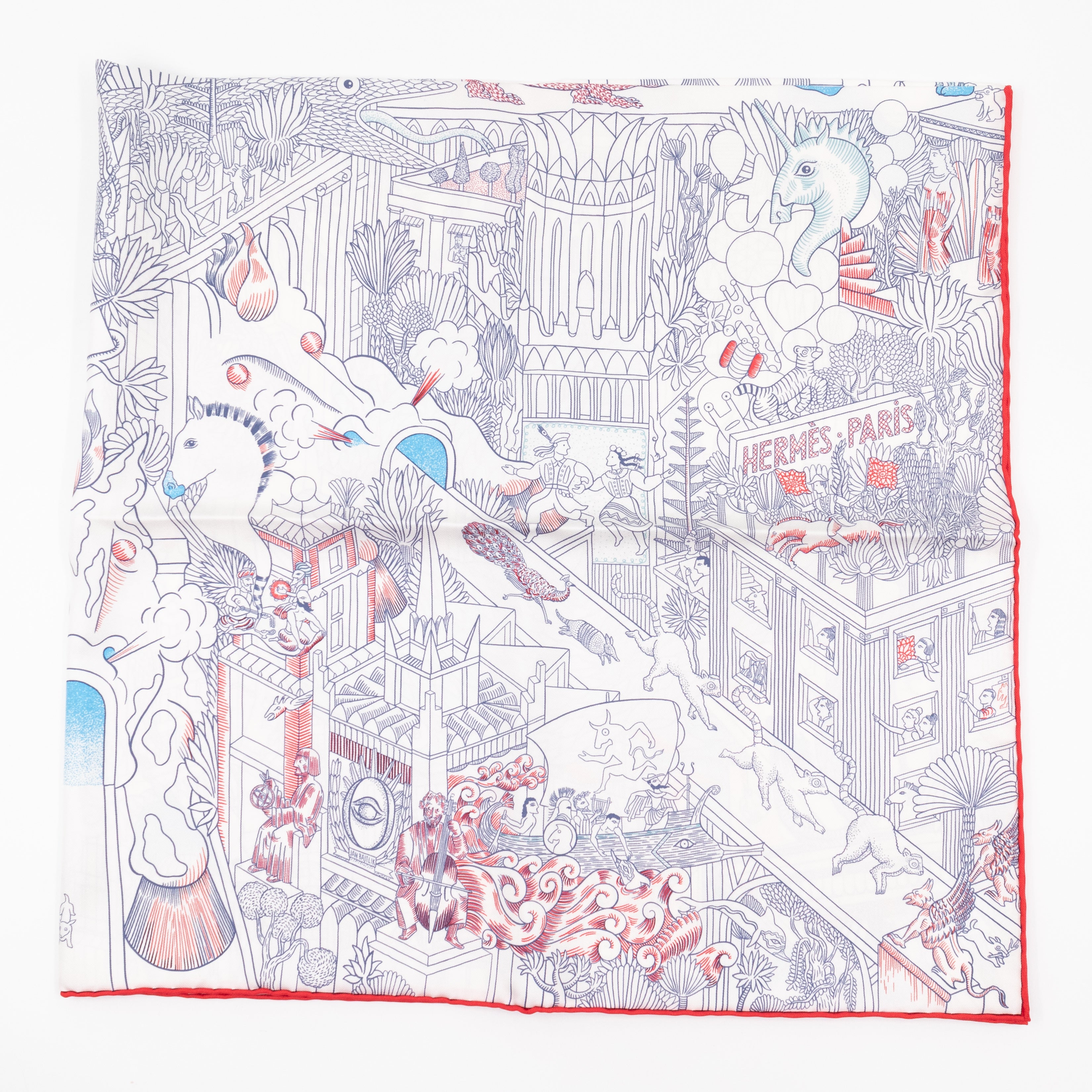 Silk Scarf 90 Animapolis