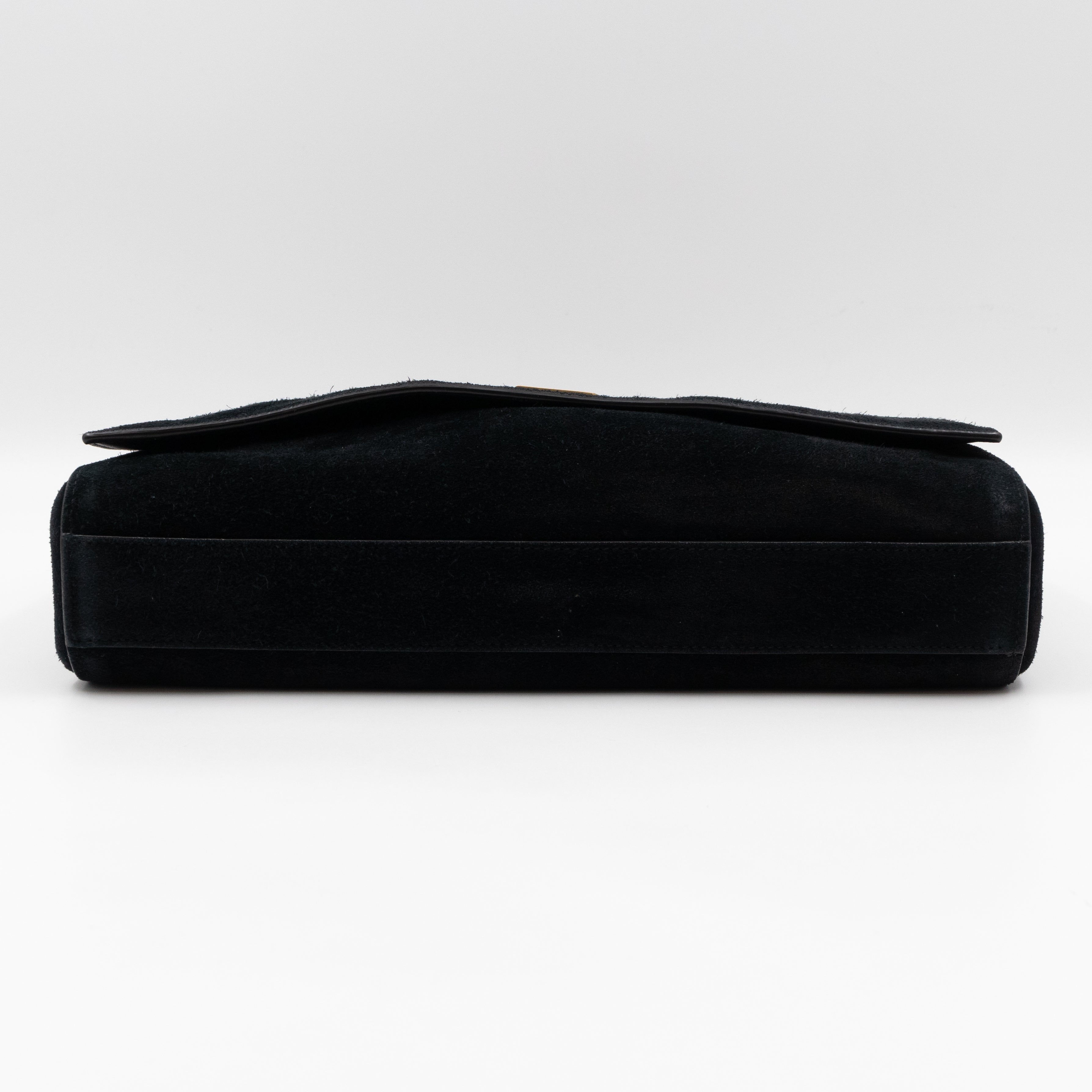 Reversible Kate Medium Black Suede & Leather
