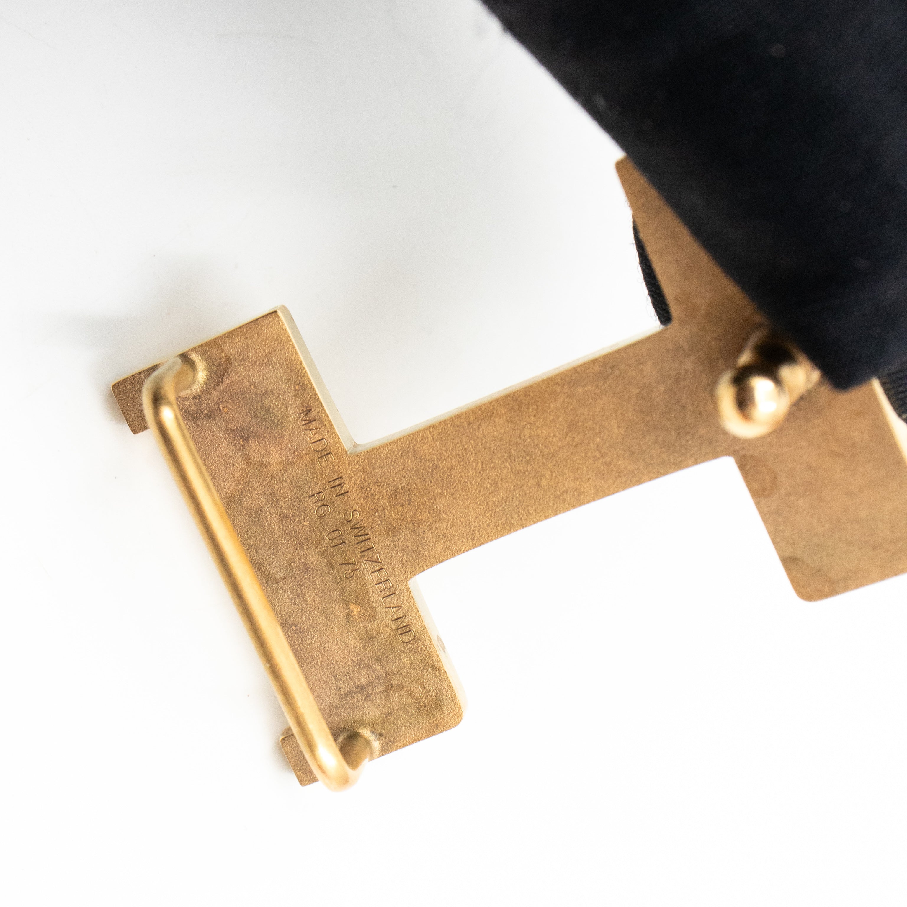 Mini Constance Buckle & Reversible Red and Rose Jaipur Leather Belt 80 cm