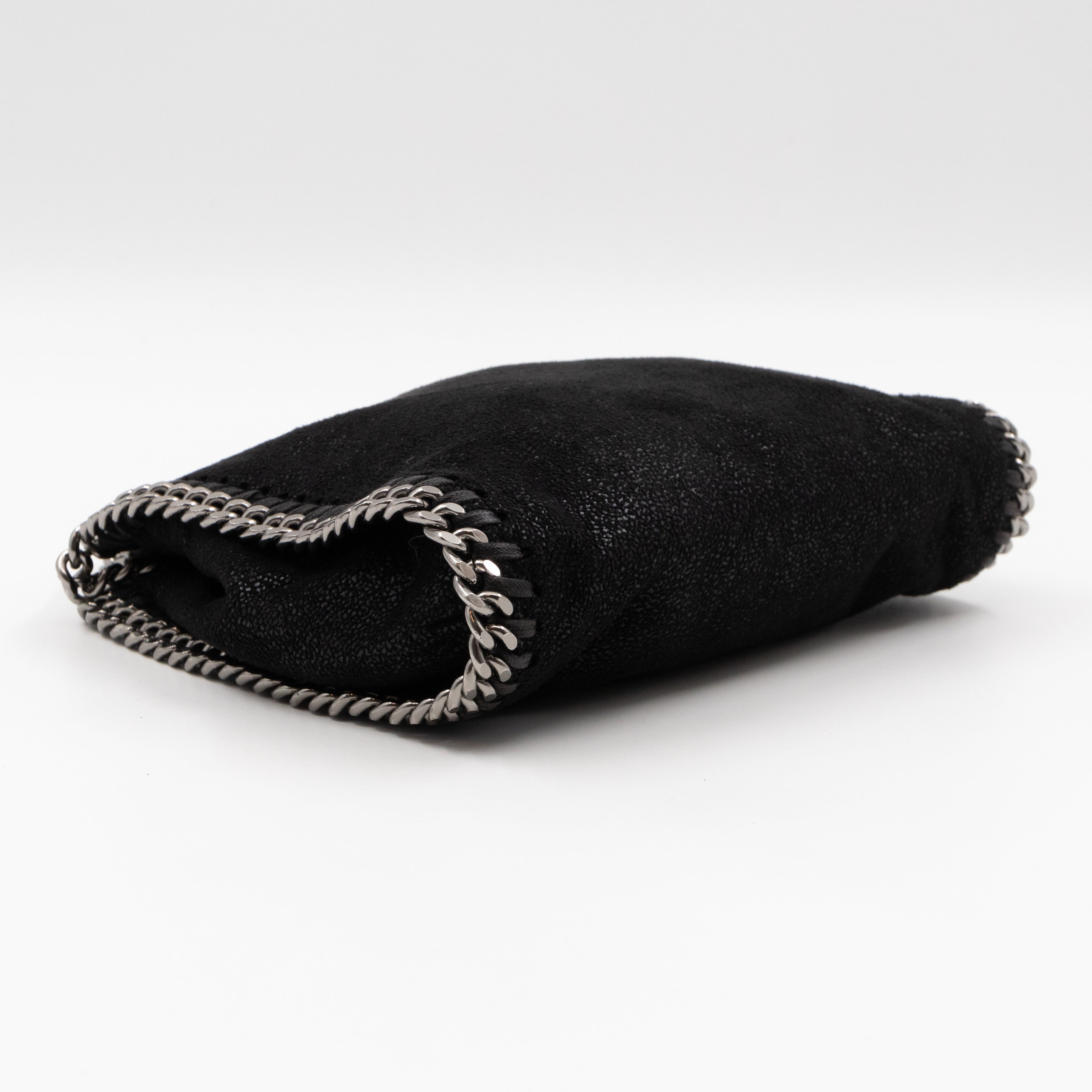 Falabella Fold Over Tote Tiny Black
