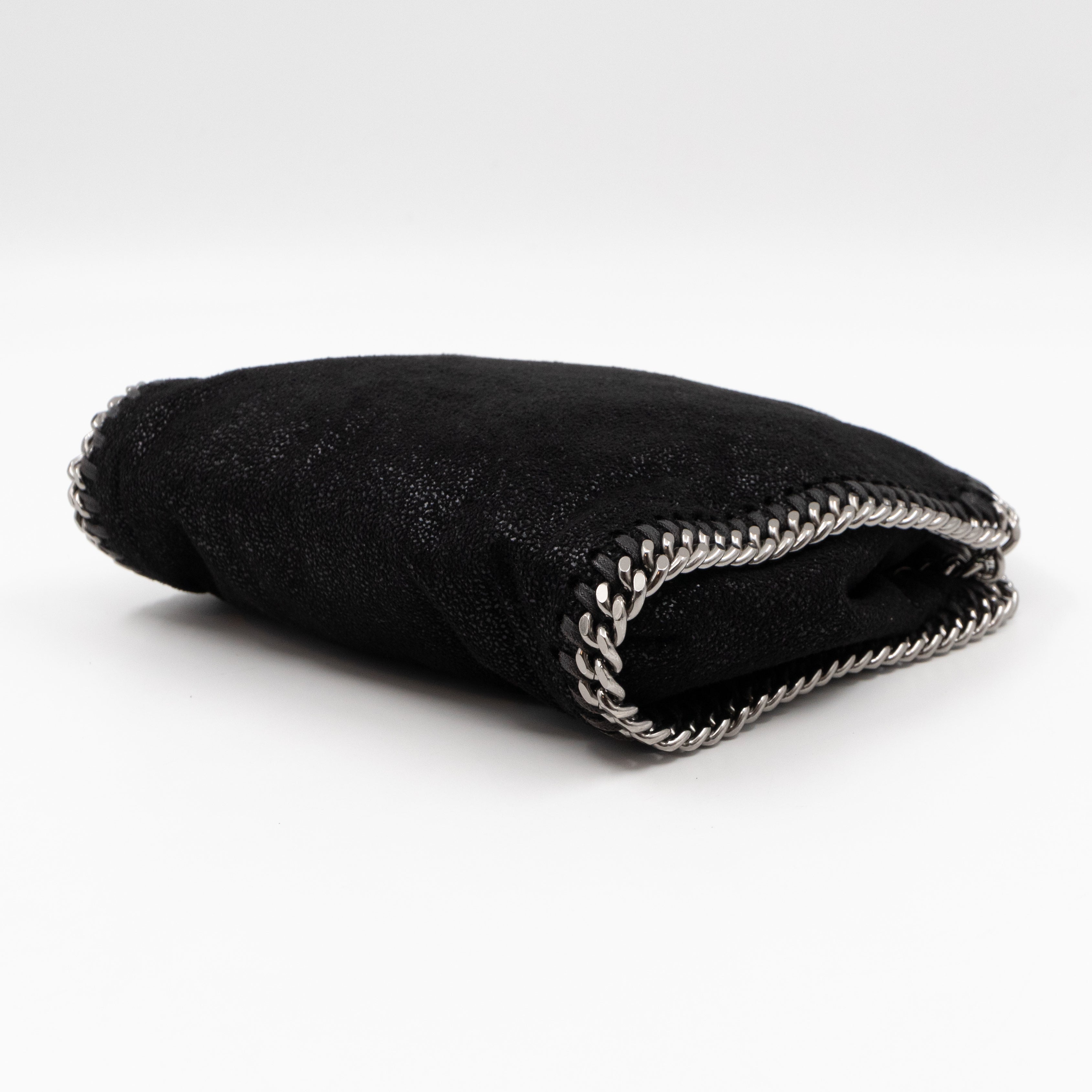 Falabella Fold Over Tote Tiny Black