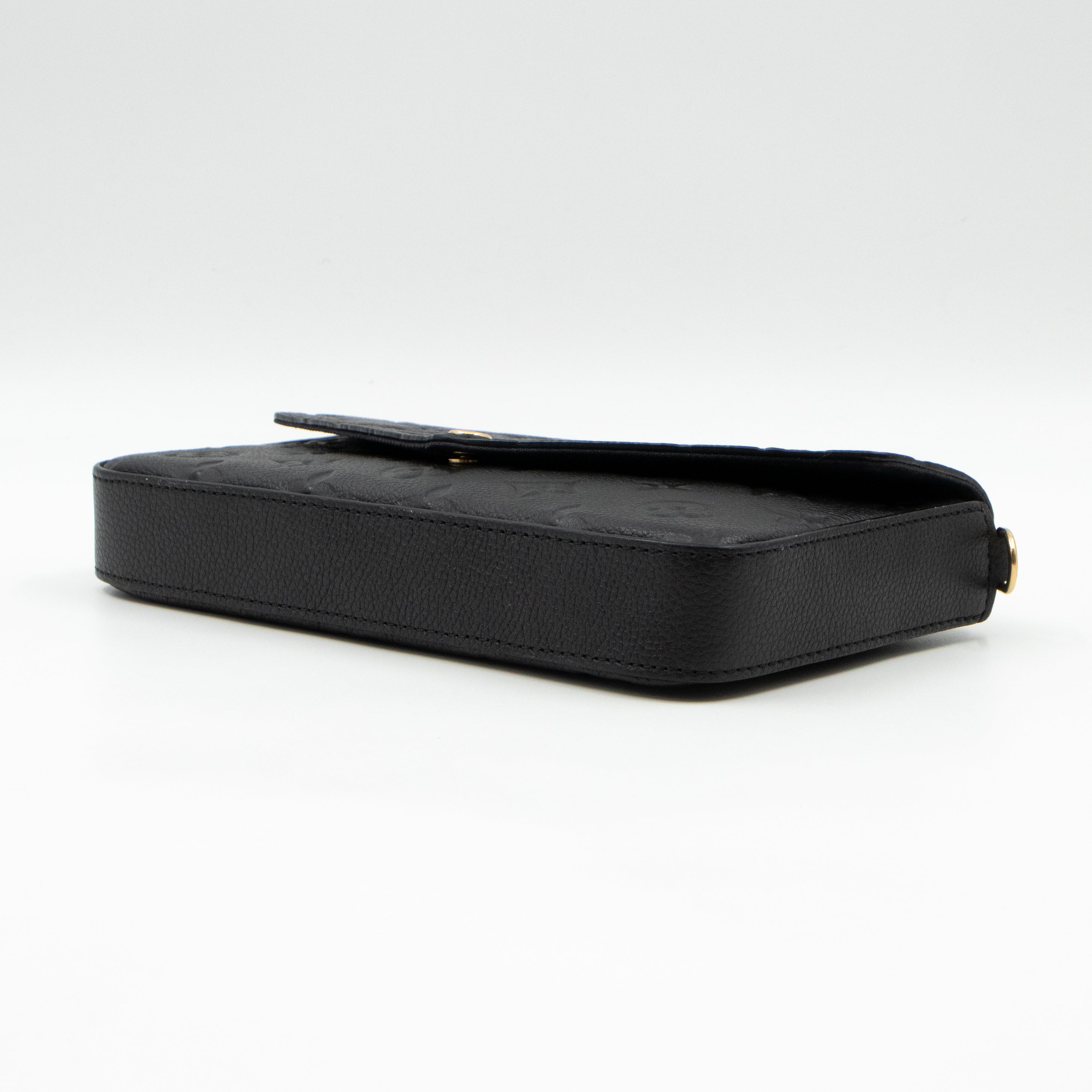 Pochette Felicie Monogram Empreinte Black