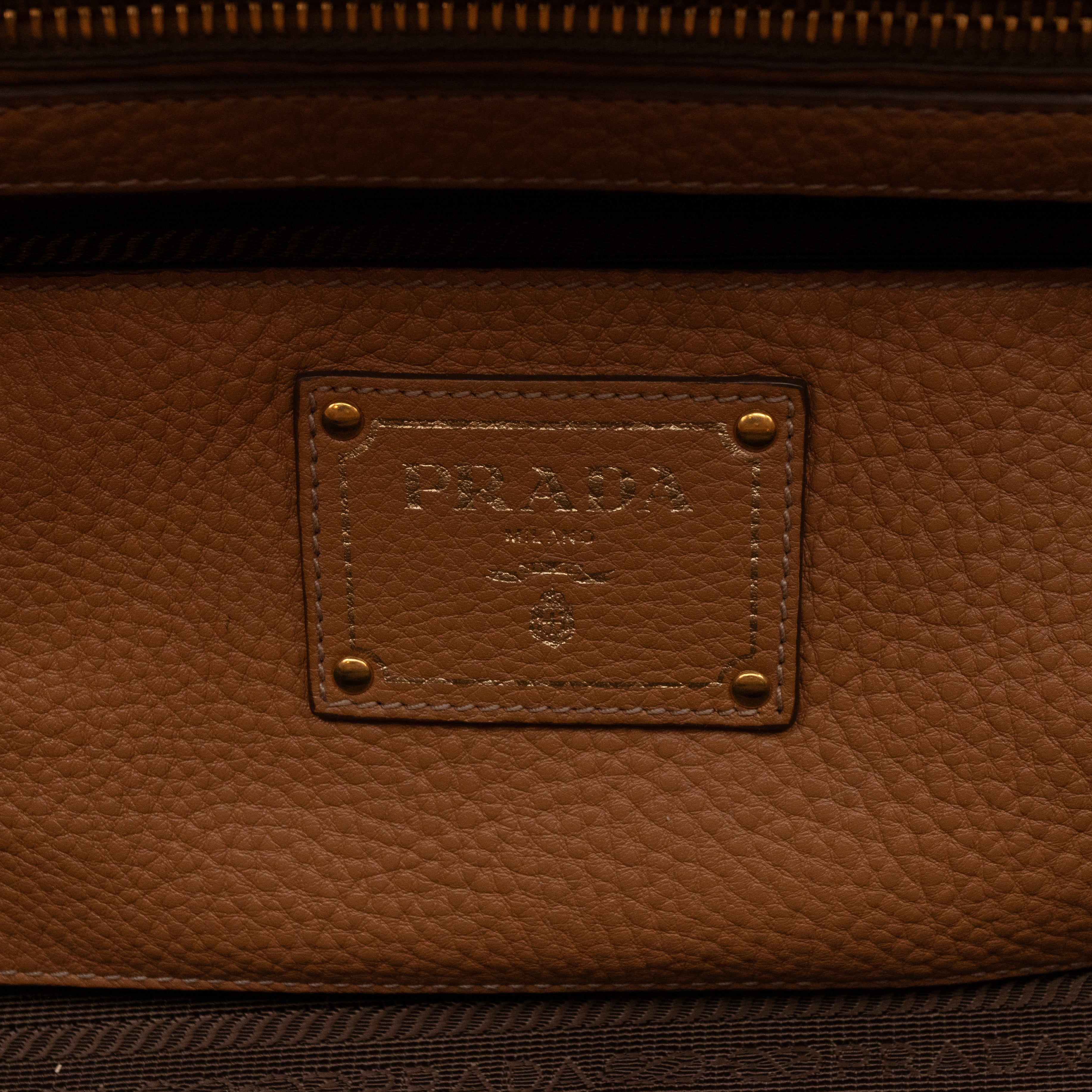 Shoulder Tote Bag Sughero Vitello Daino Leather