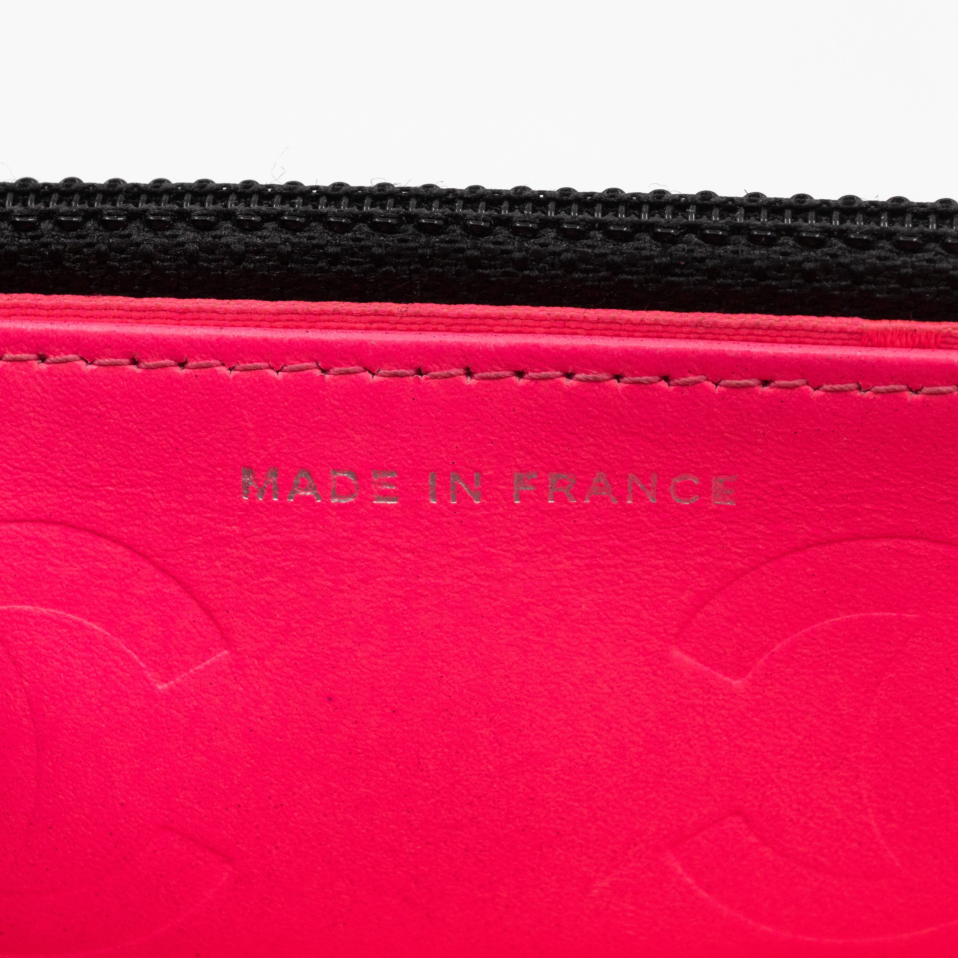 Cambon Wallet On Chain Black Leather