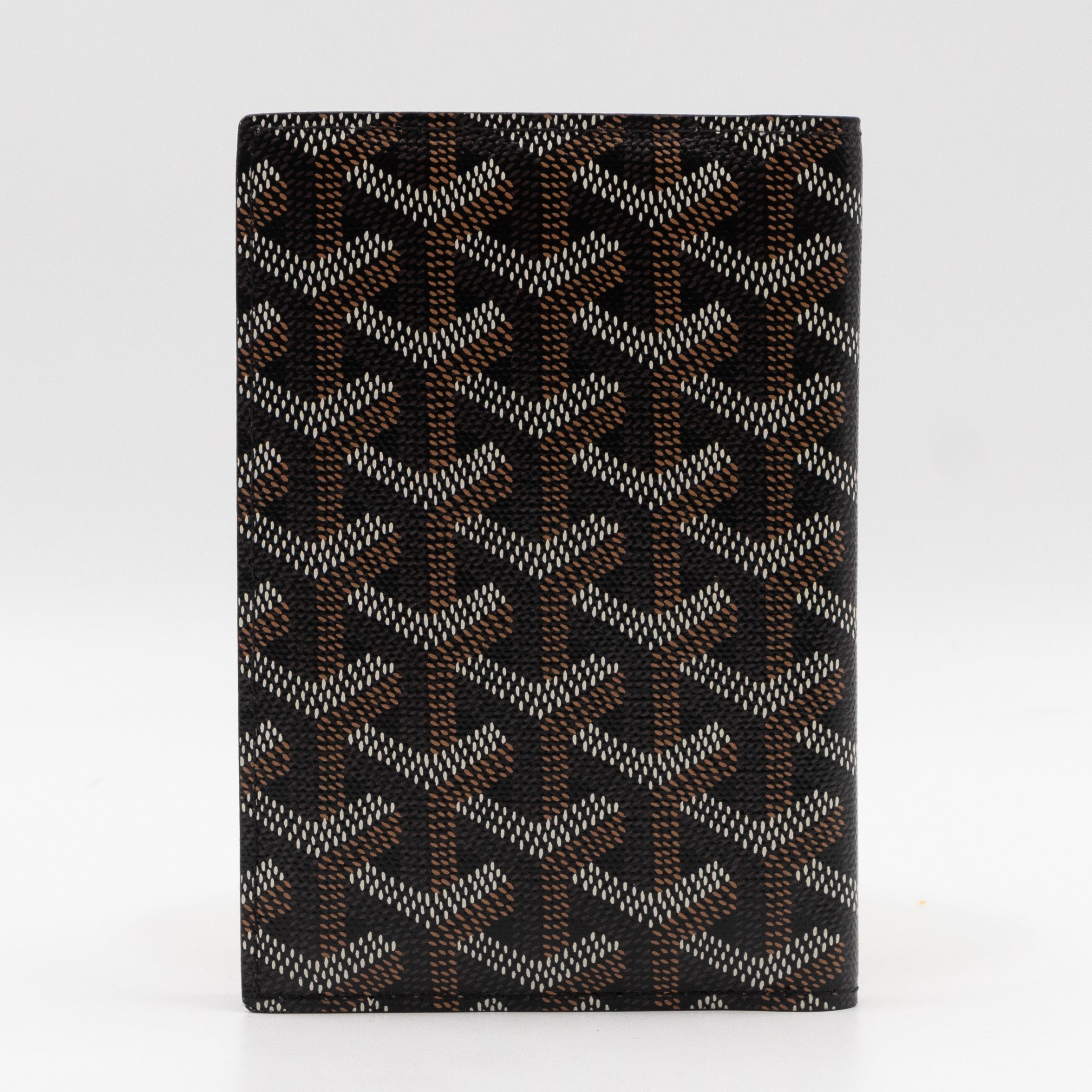 Grenelle Passport Cover Goyardine Black