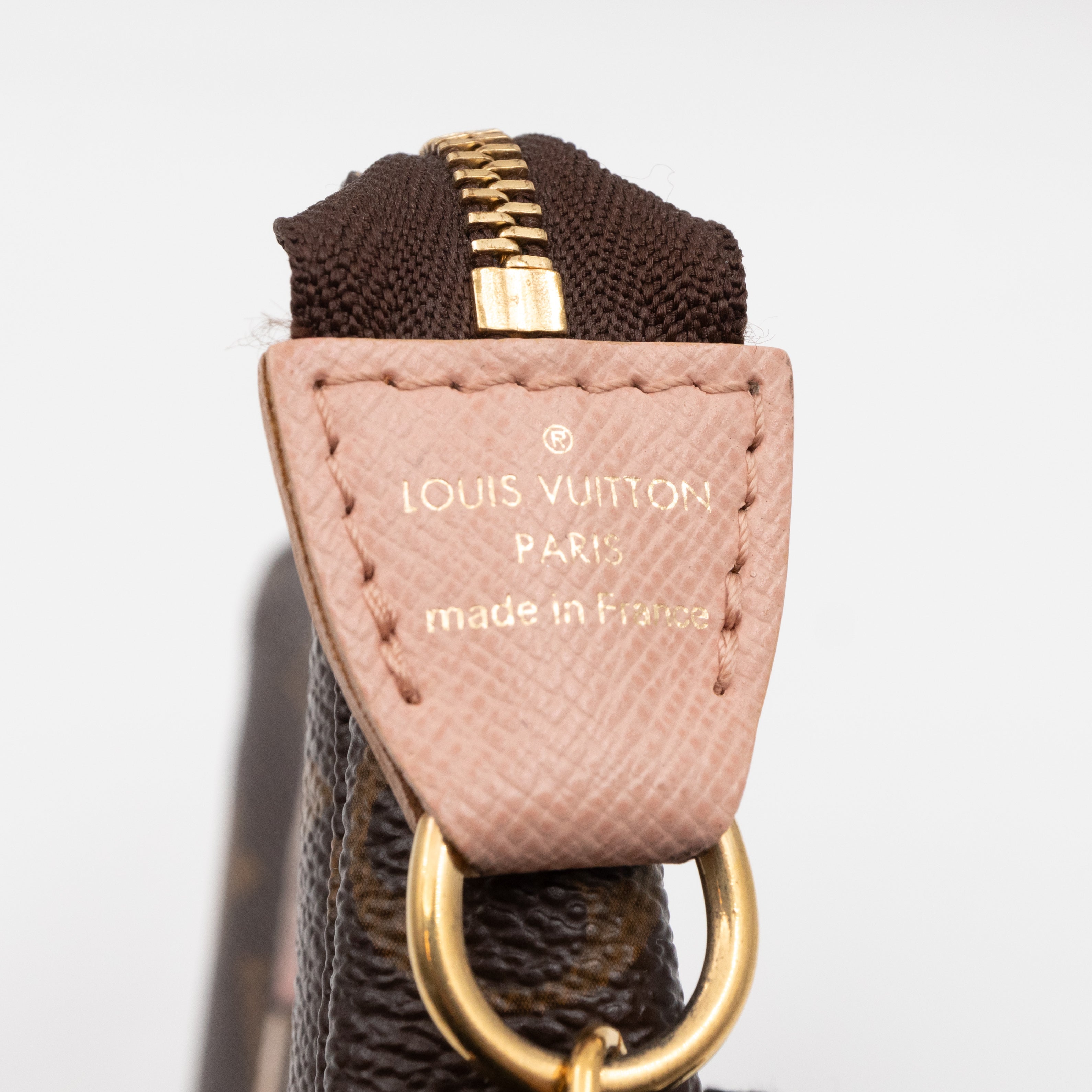 Mini Pochette Accessoires Monogram '1 Rue Scribe, Paris'
