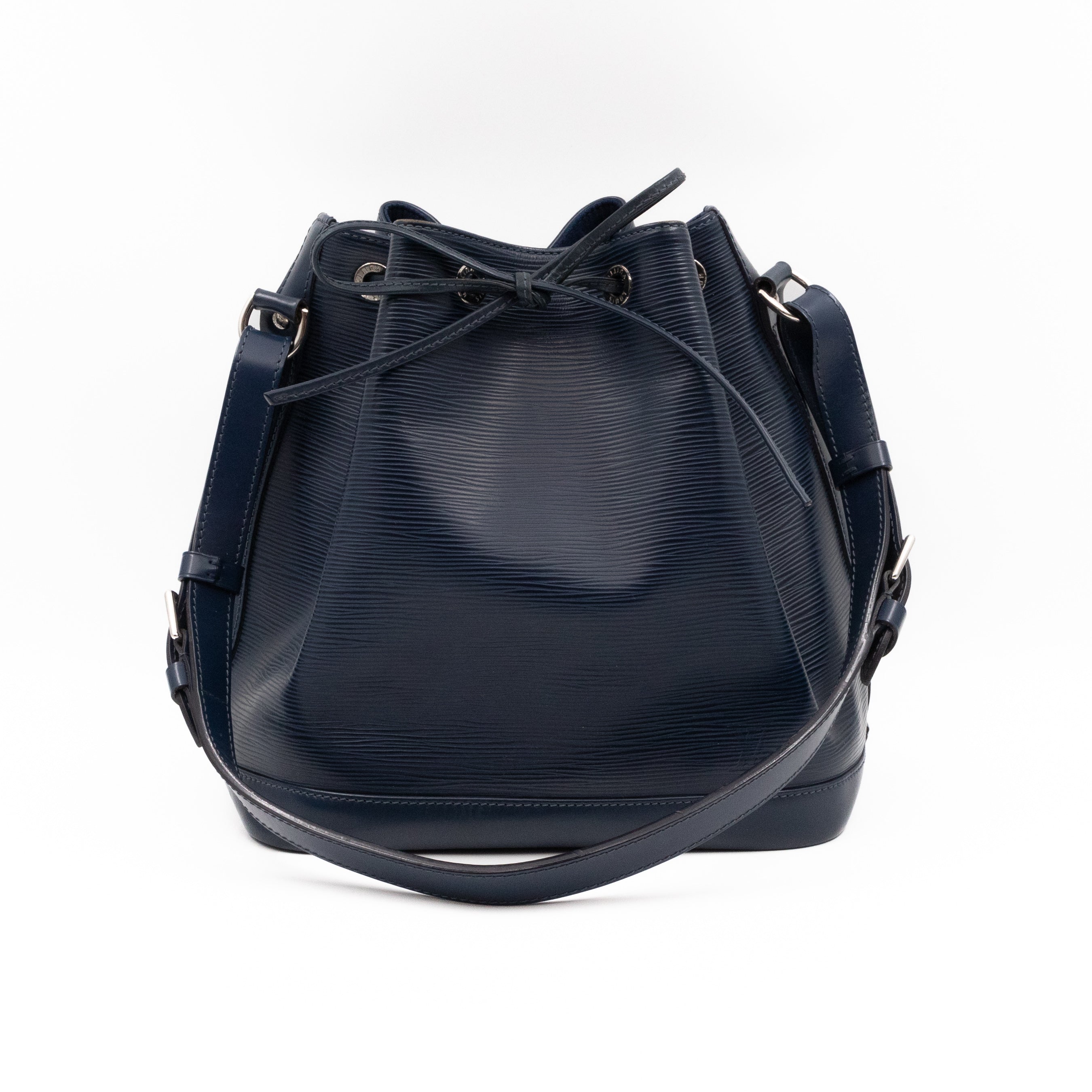 Petit Noe Epi Leather Indigo