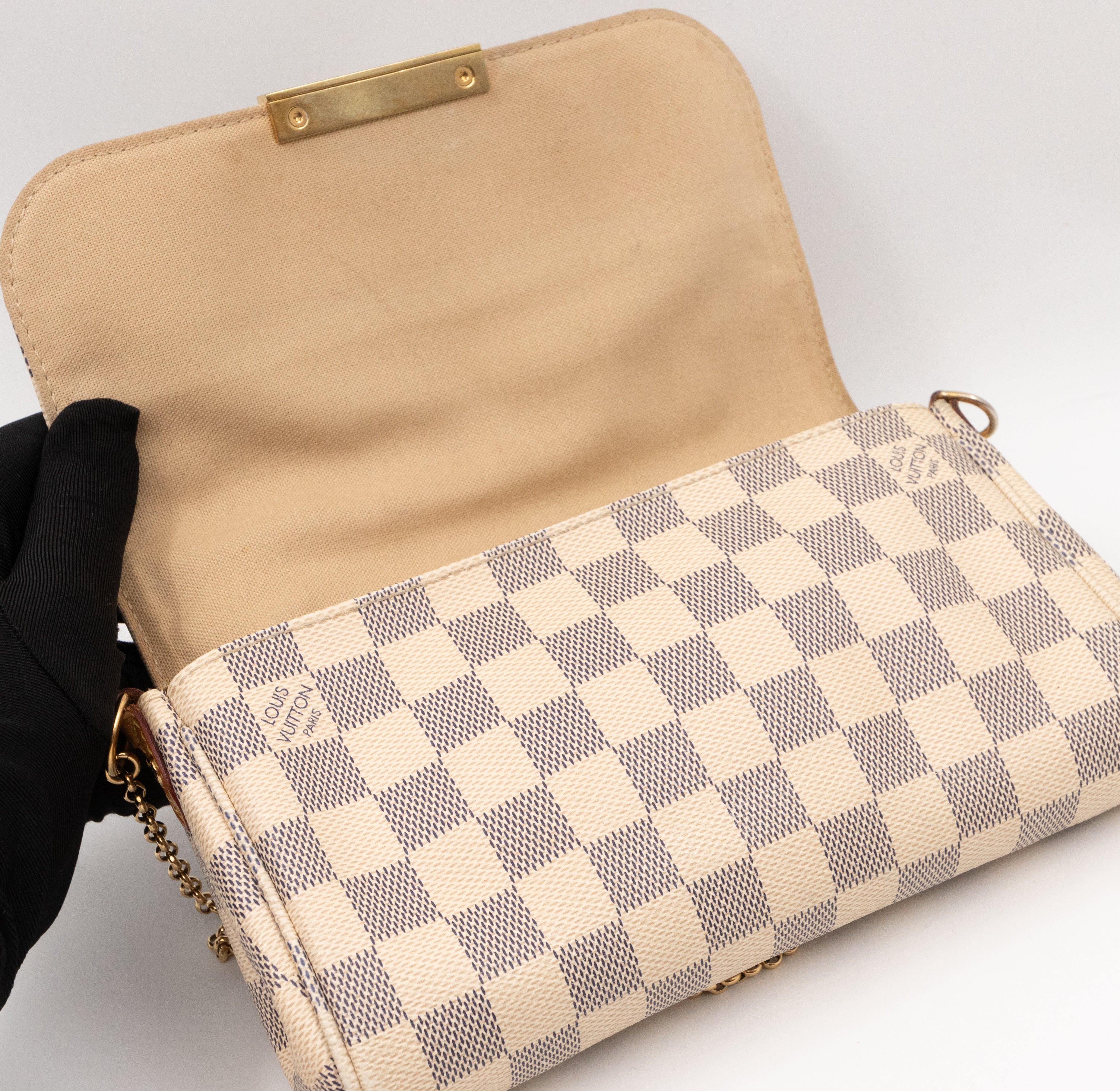 Favorite PM Damier Azur