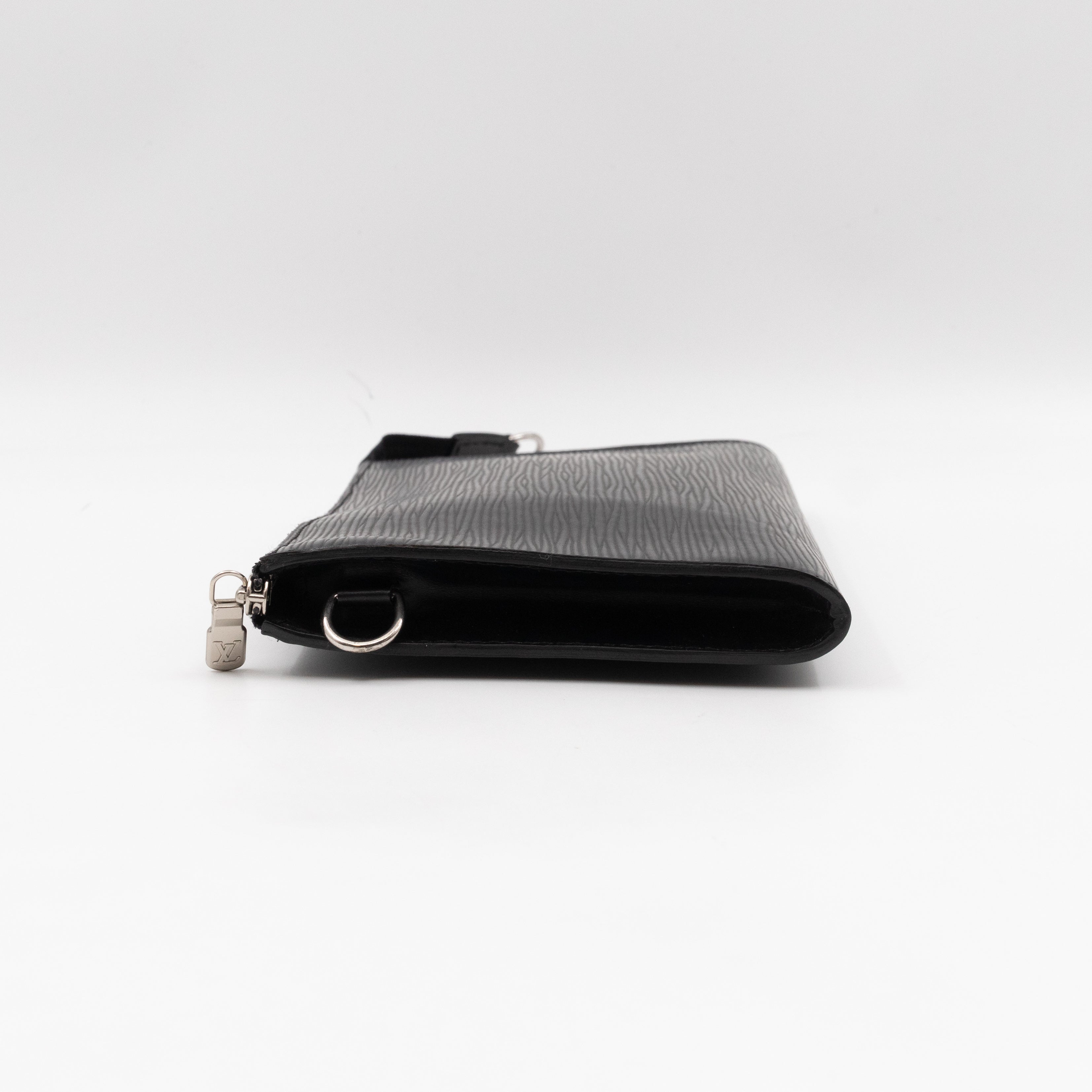 Pochette Accessoires Epi Leather Black
