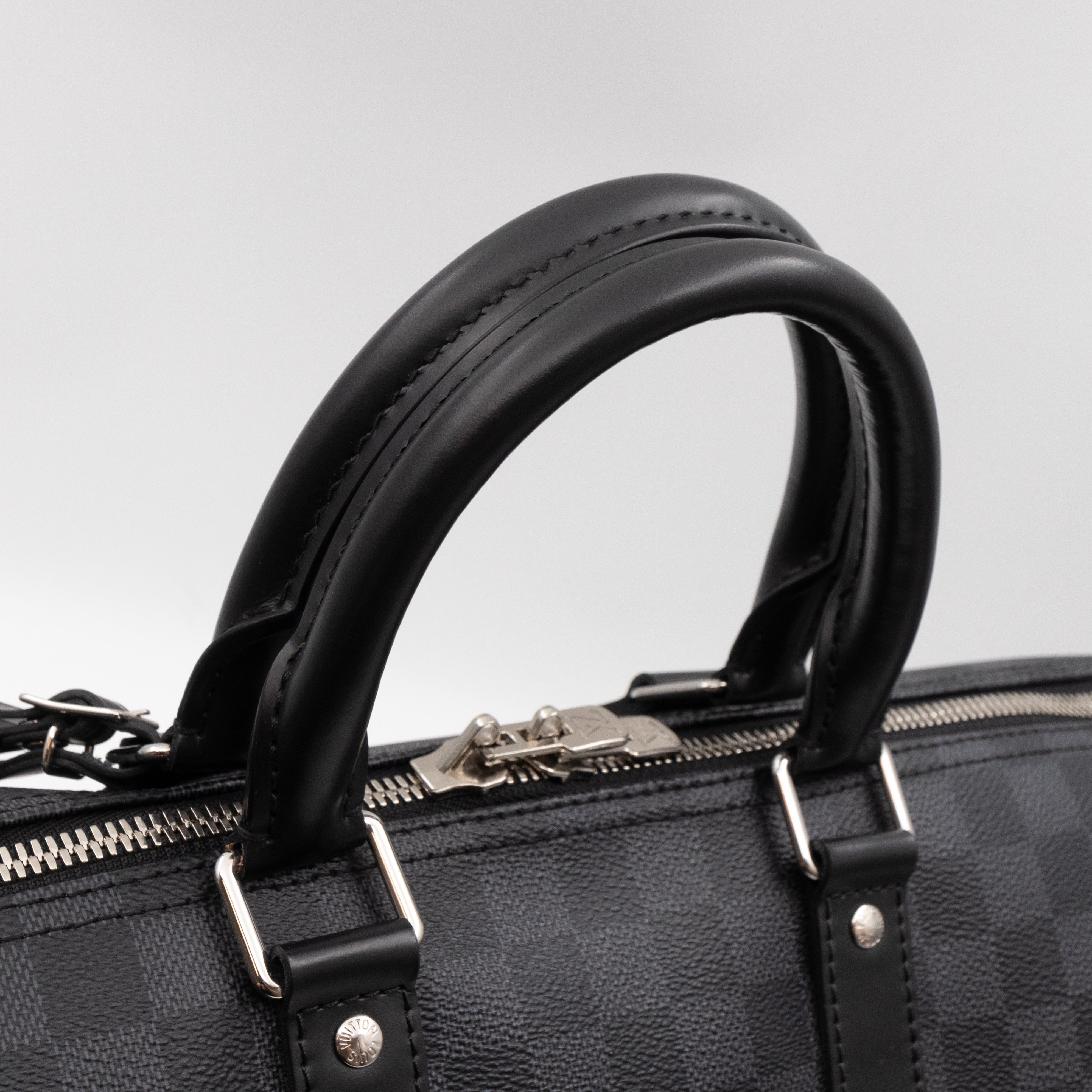 Keepall 45 Bandouliere Damier Graphite