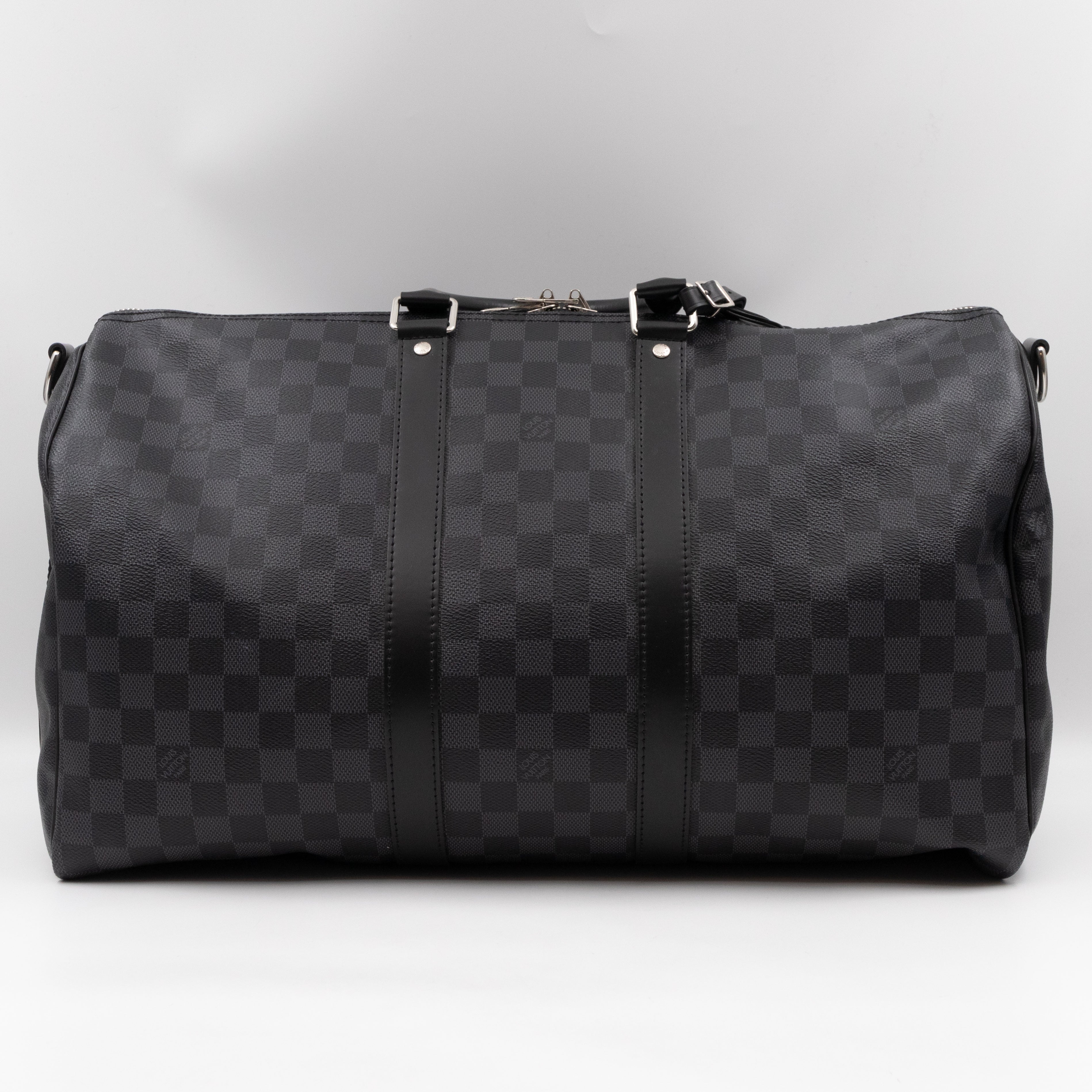Keepall 45 Bandouliere Damier Graphite