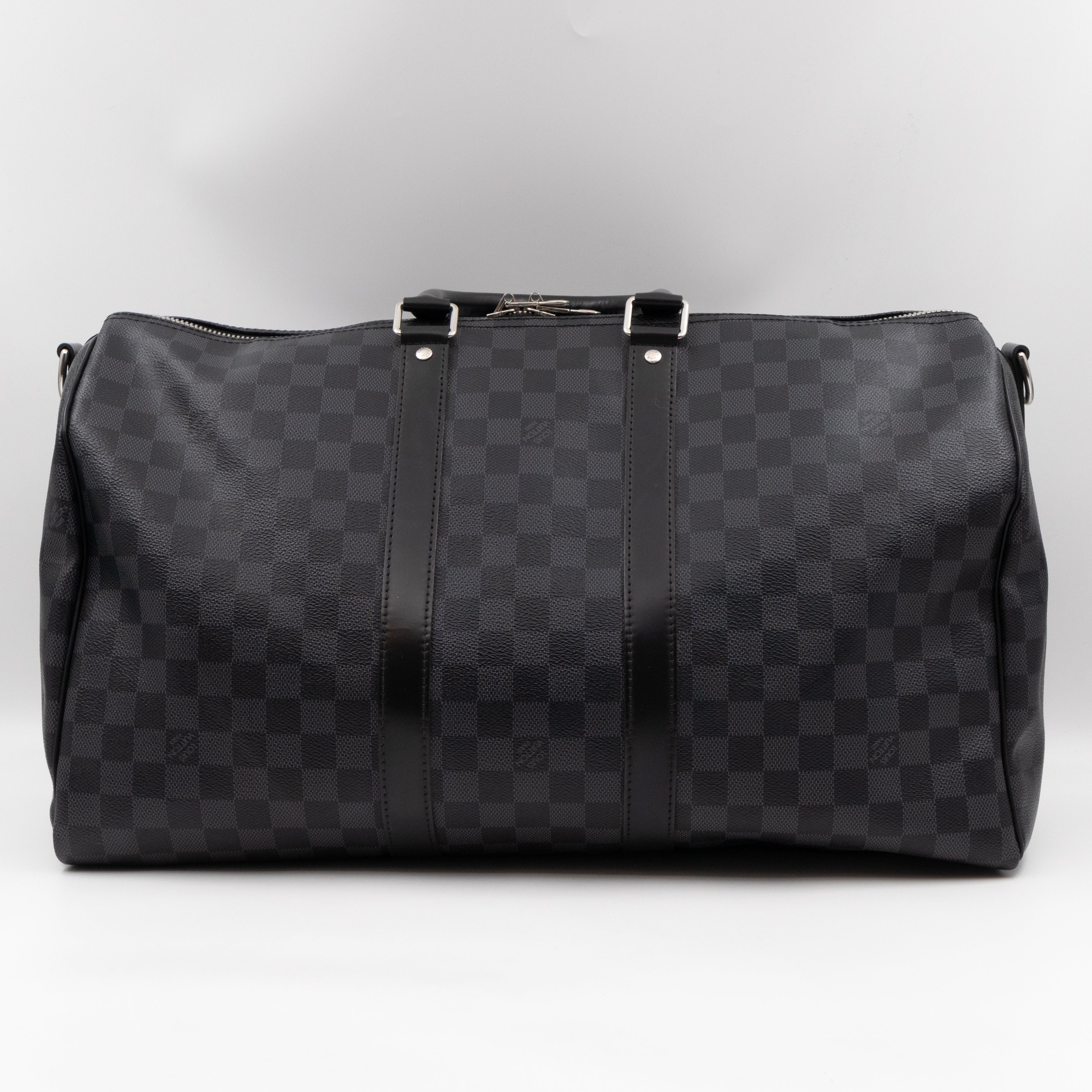 Keepall 45 Bandouliere Damier Graphite