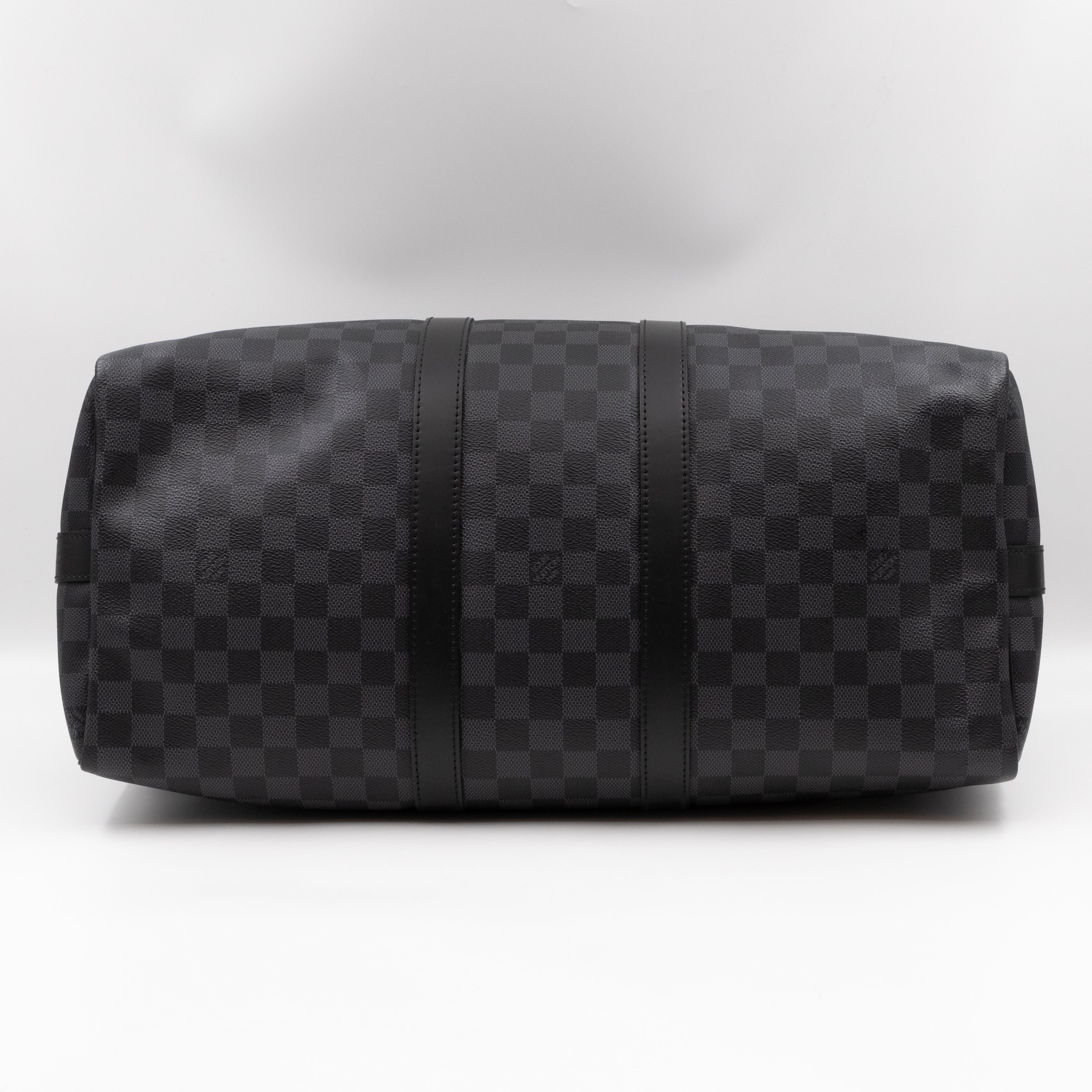 Keepall 45 Bandouliere Damier Graphite