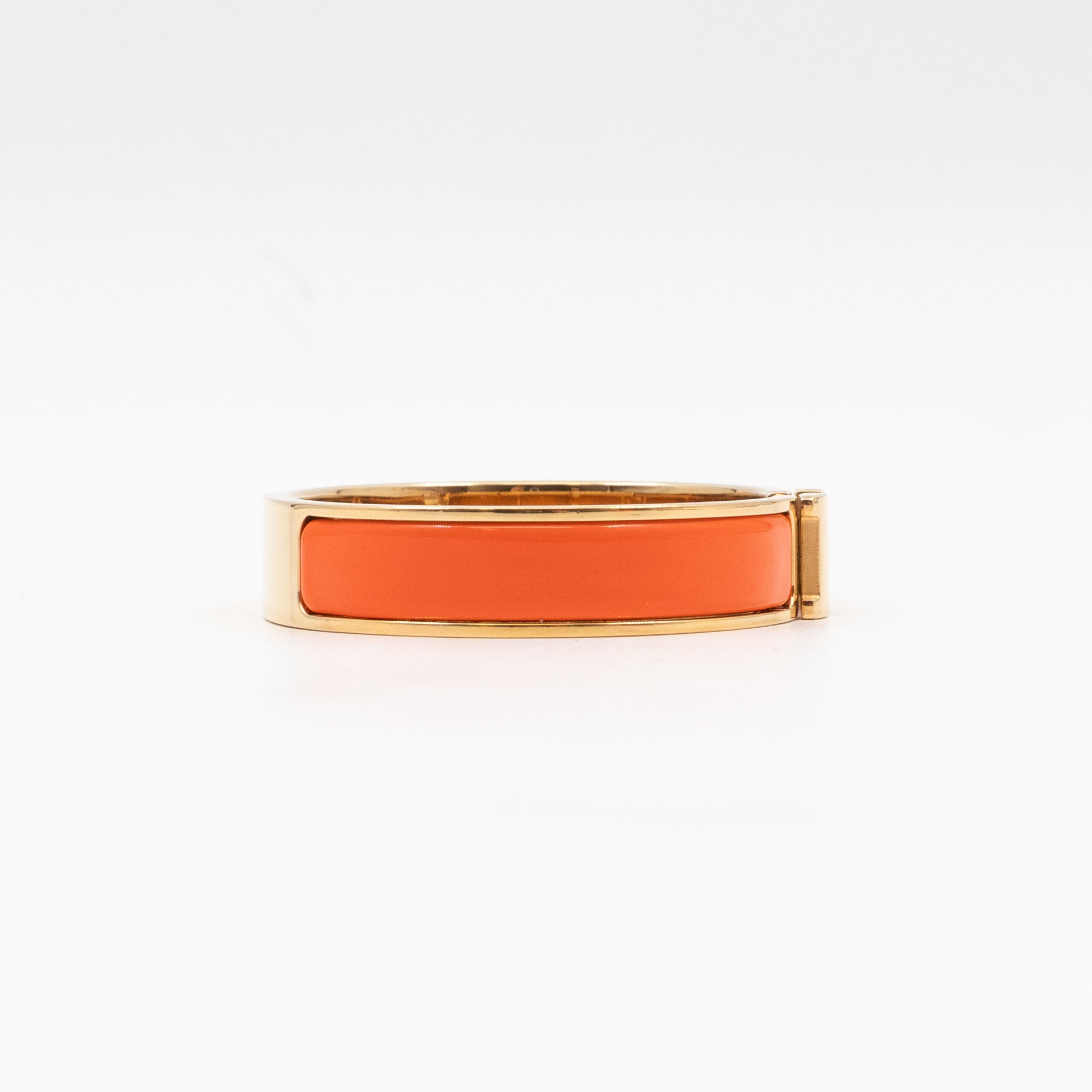 Clic H Bracelet PM Orange Gold