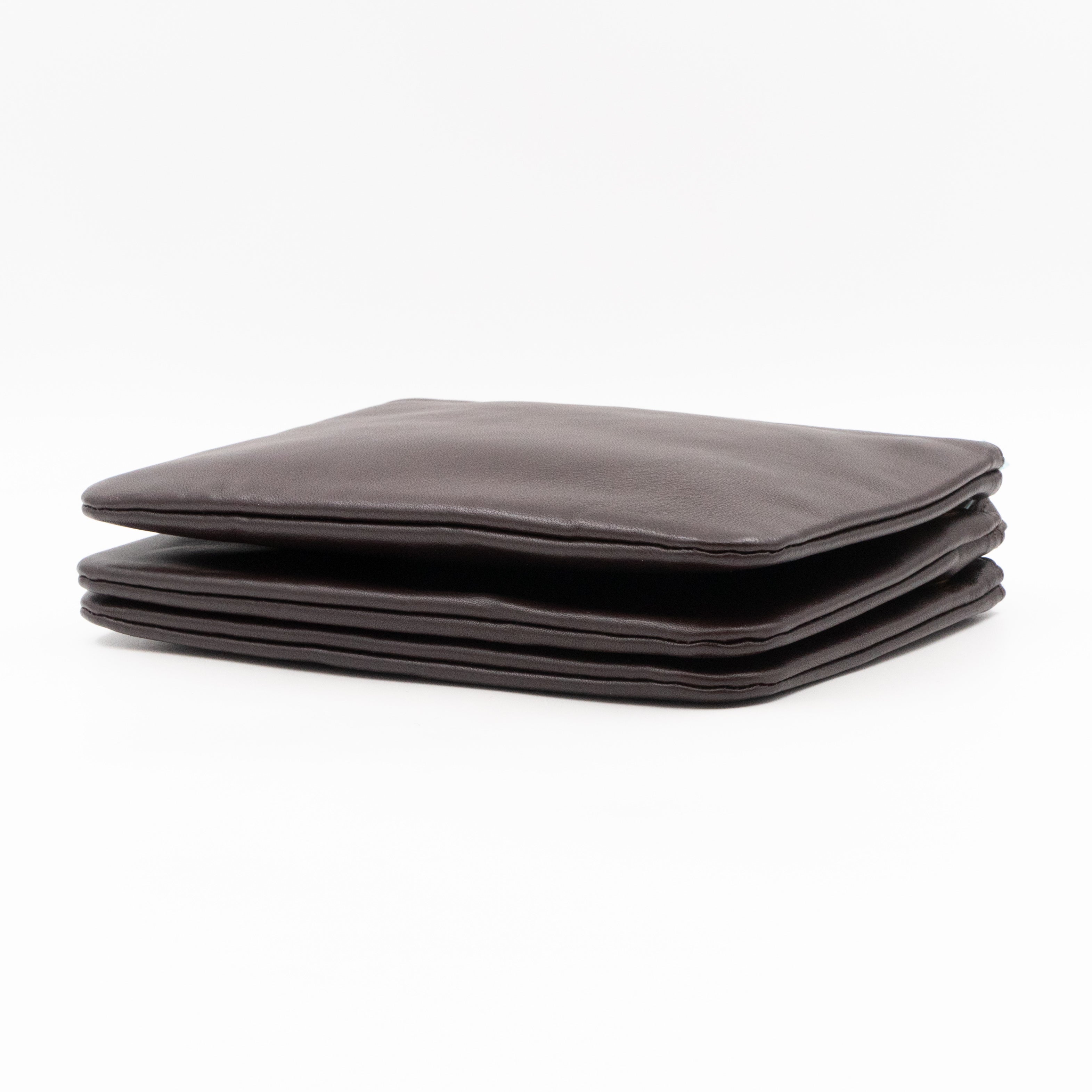 Trio Bag Dark Brown Leather
