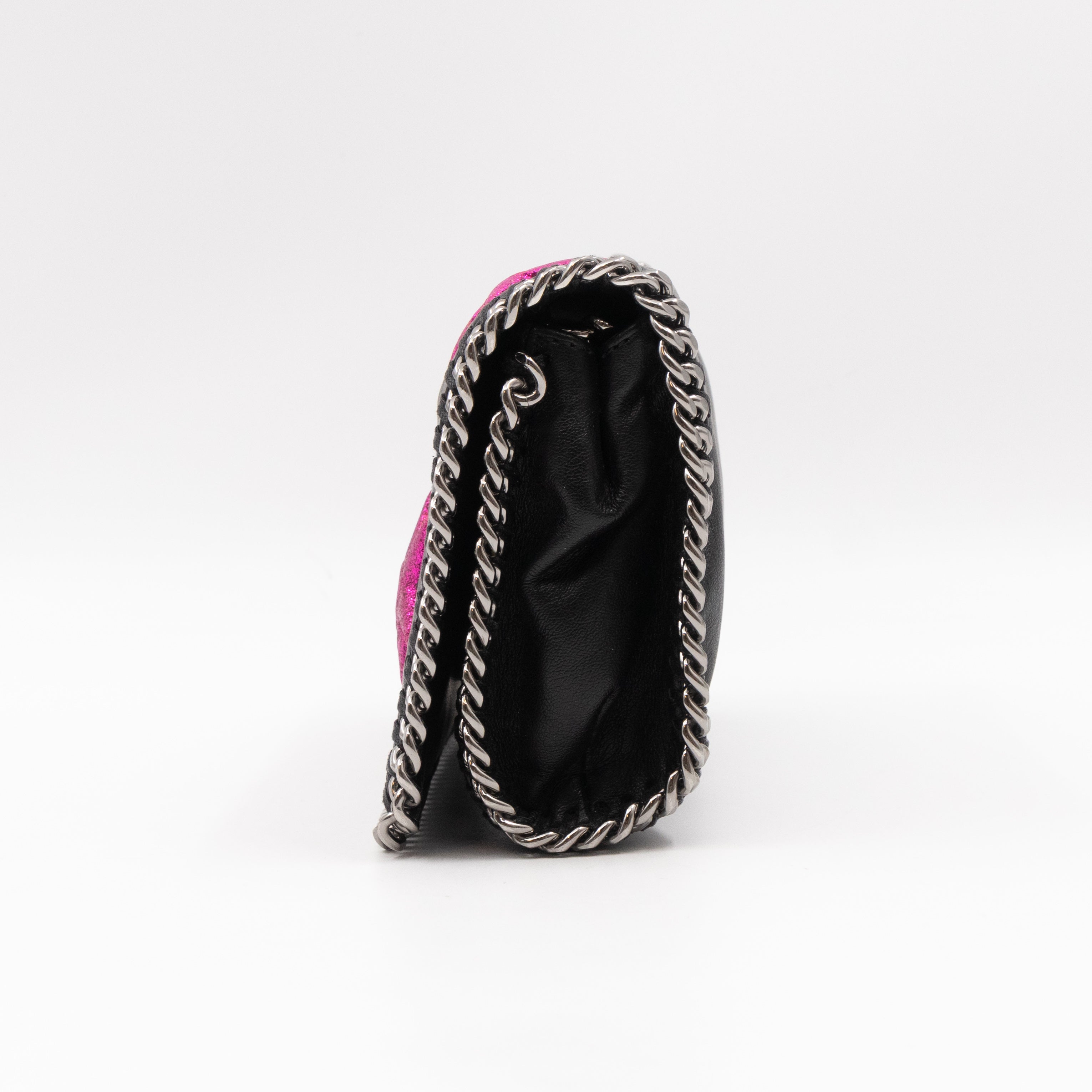 Falabella Small Crossbody Purple Stars Black