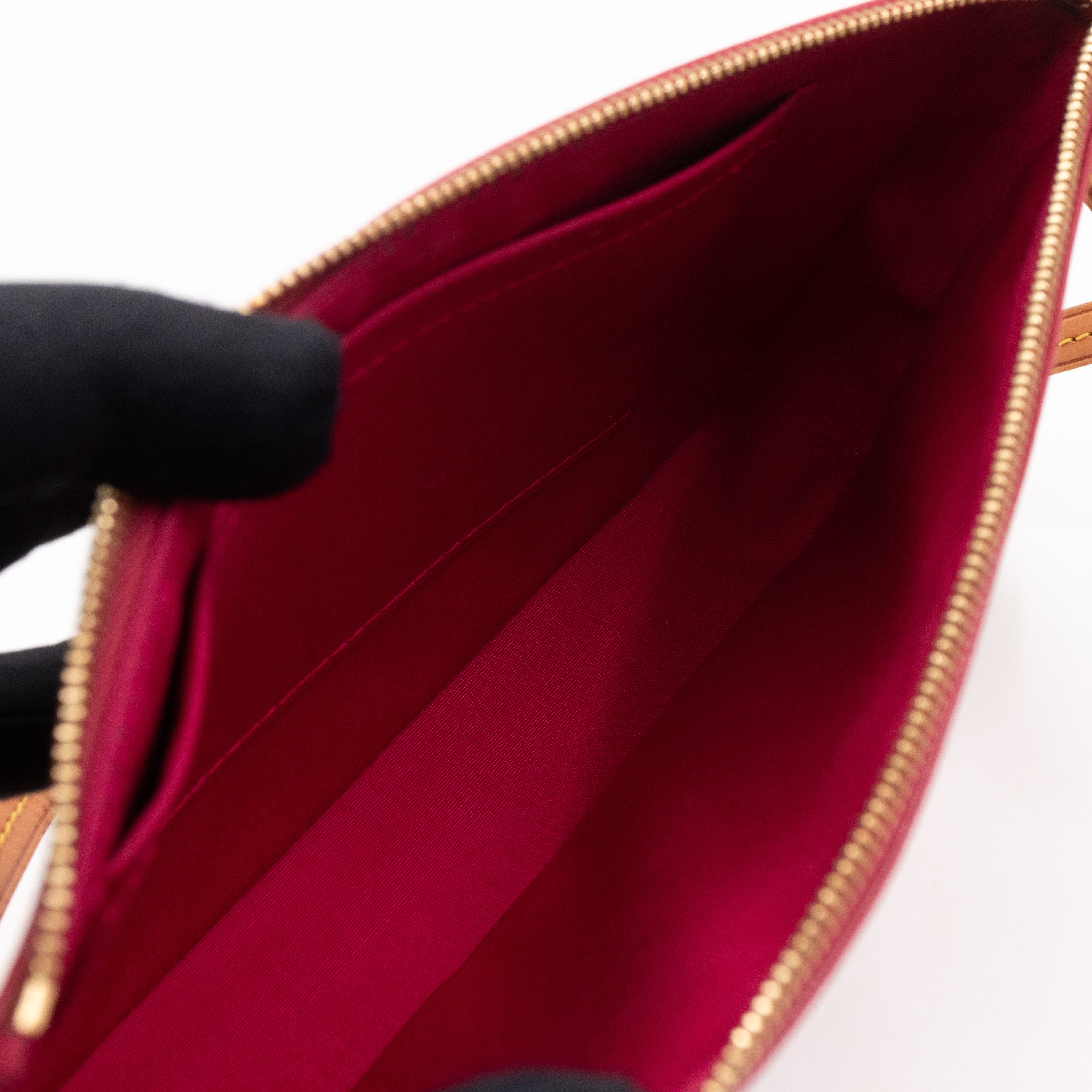 Pochette Accessoires Vernis Indian Rose