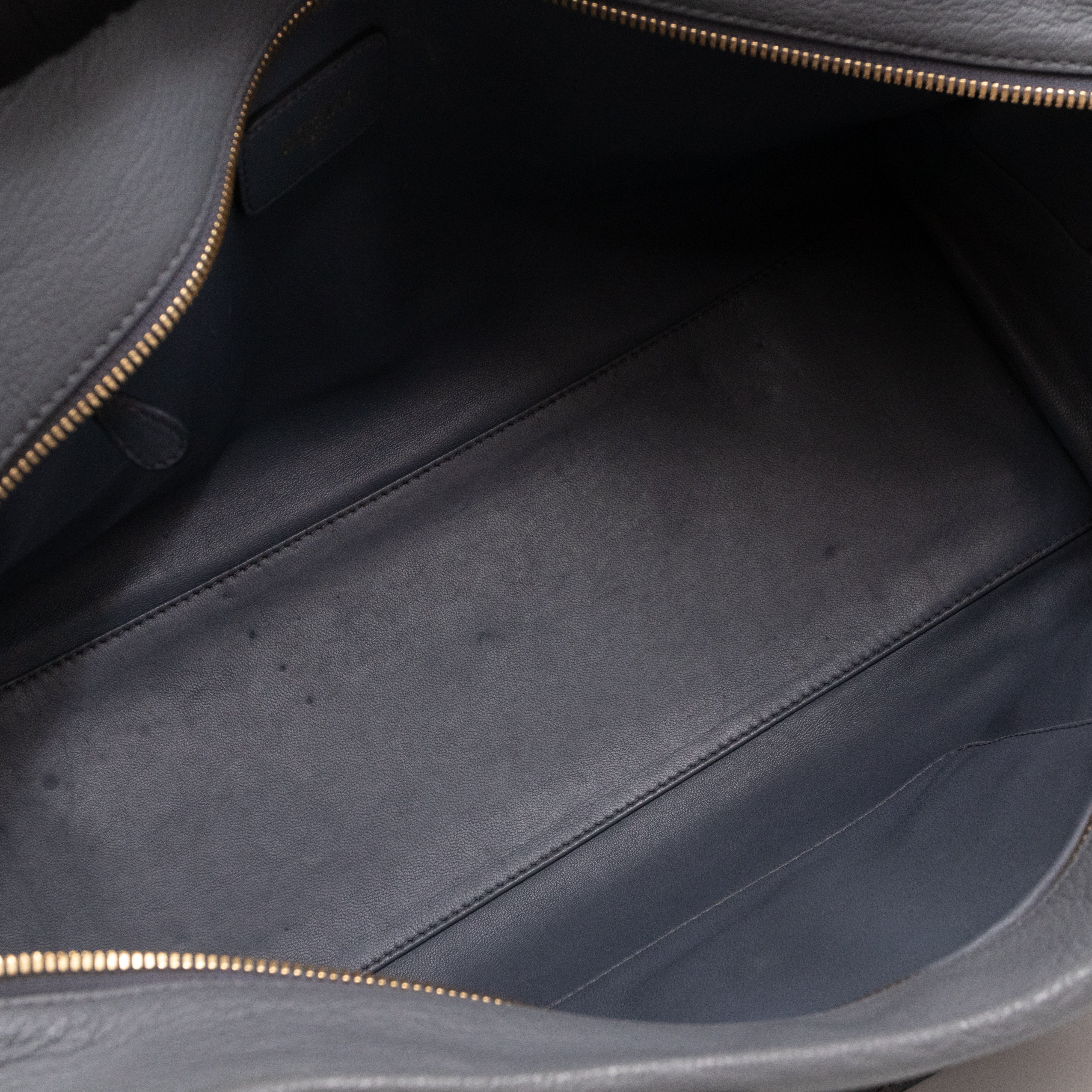 Amazona 36 Handbag Grey Leather