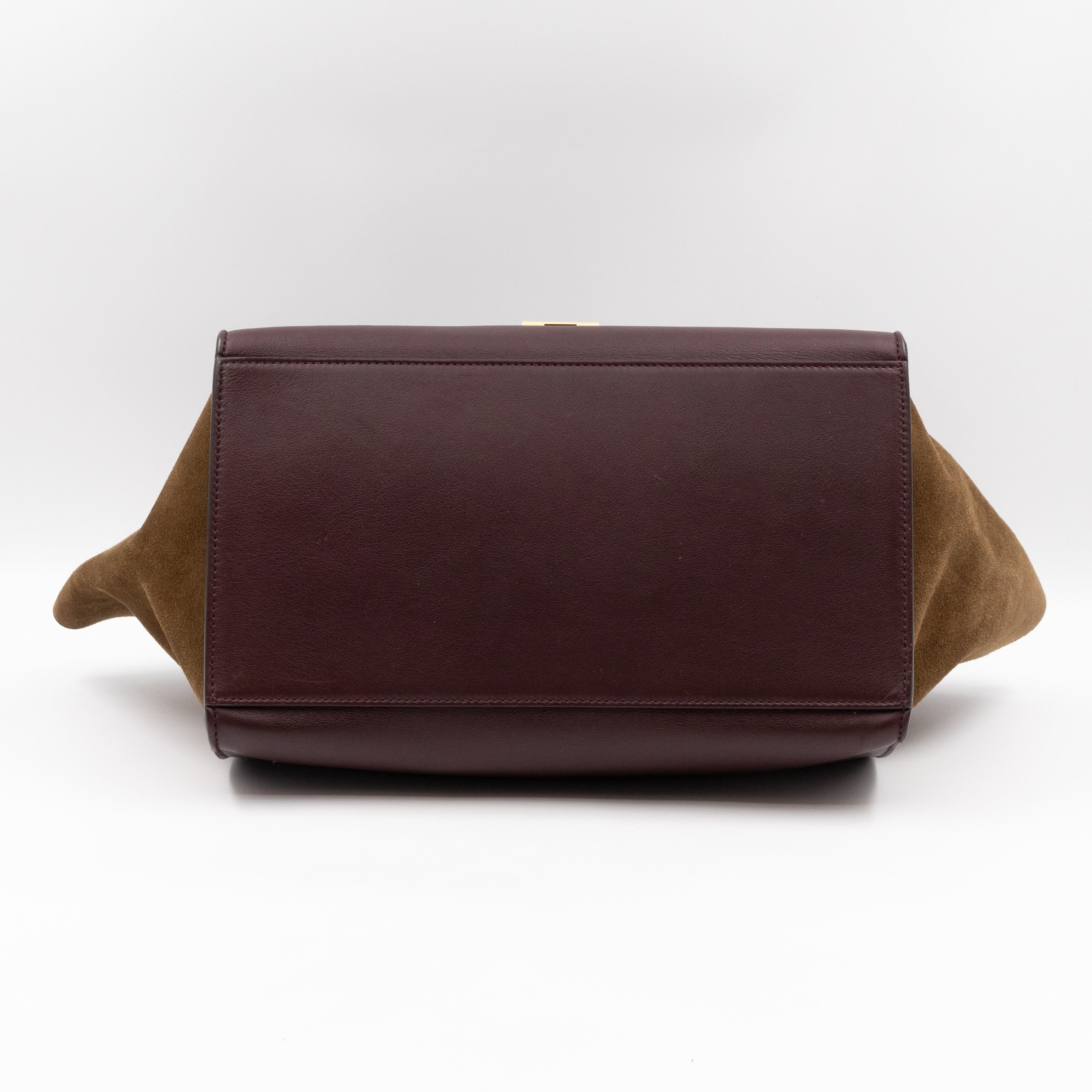 Trapeze Medium Tricolor Leather