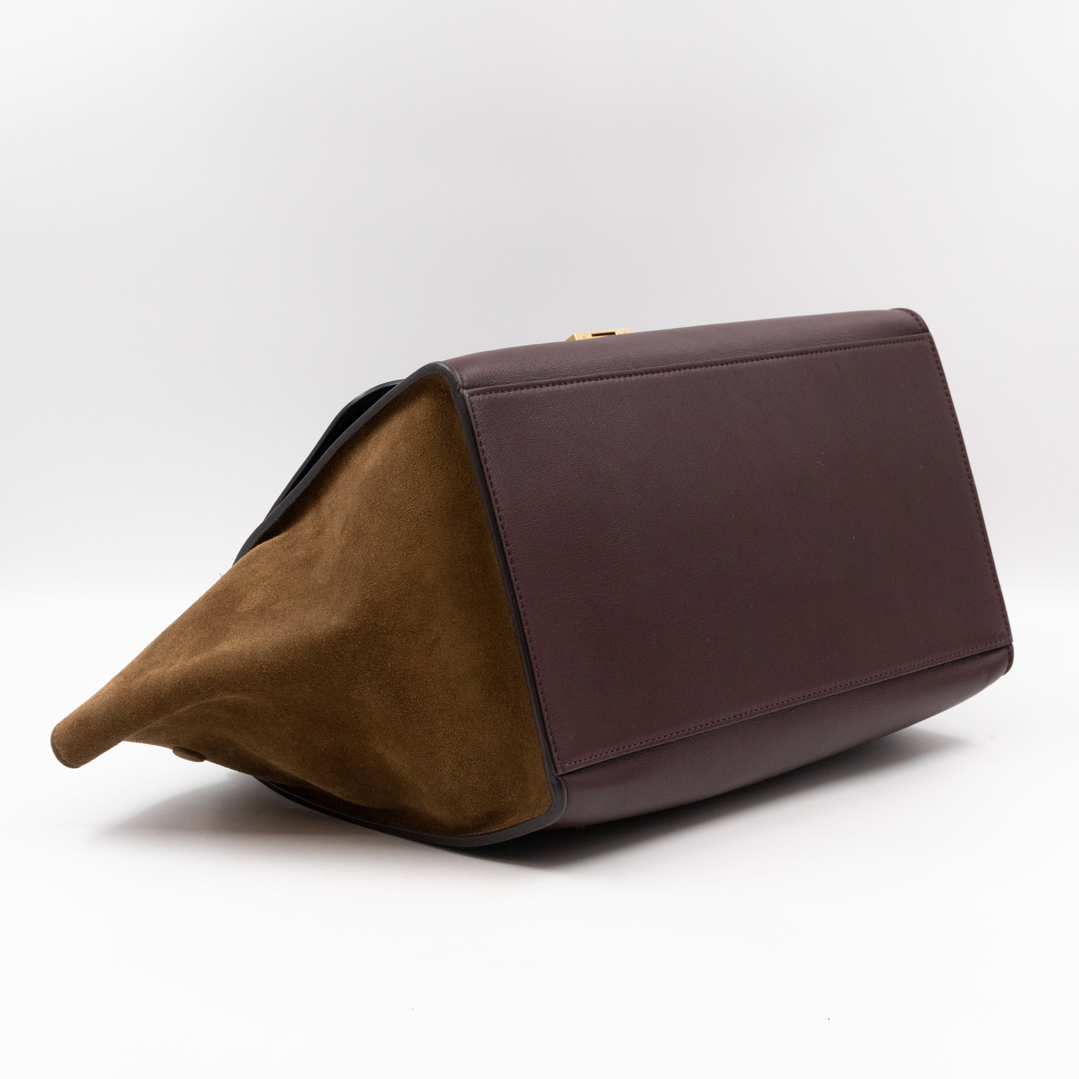 Trapeze Medium Tricolor Leather