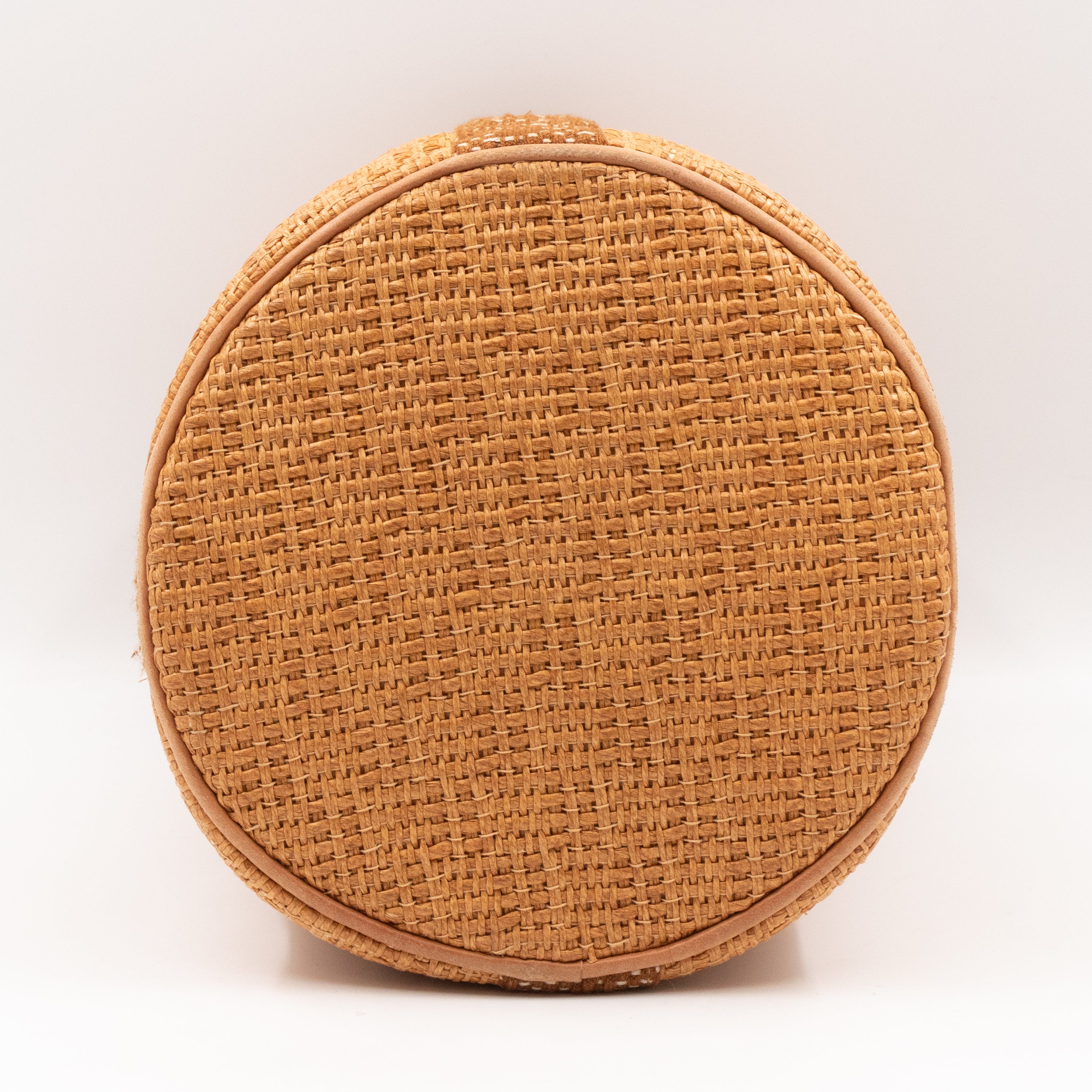 Saxo PM Tote Woven Straw