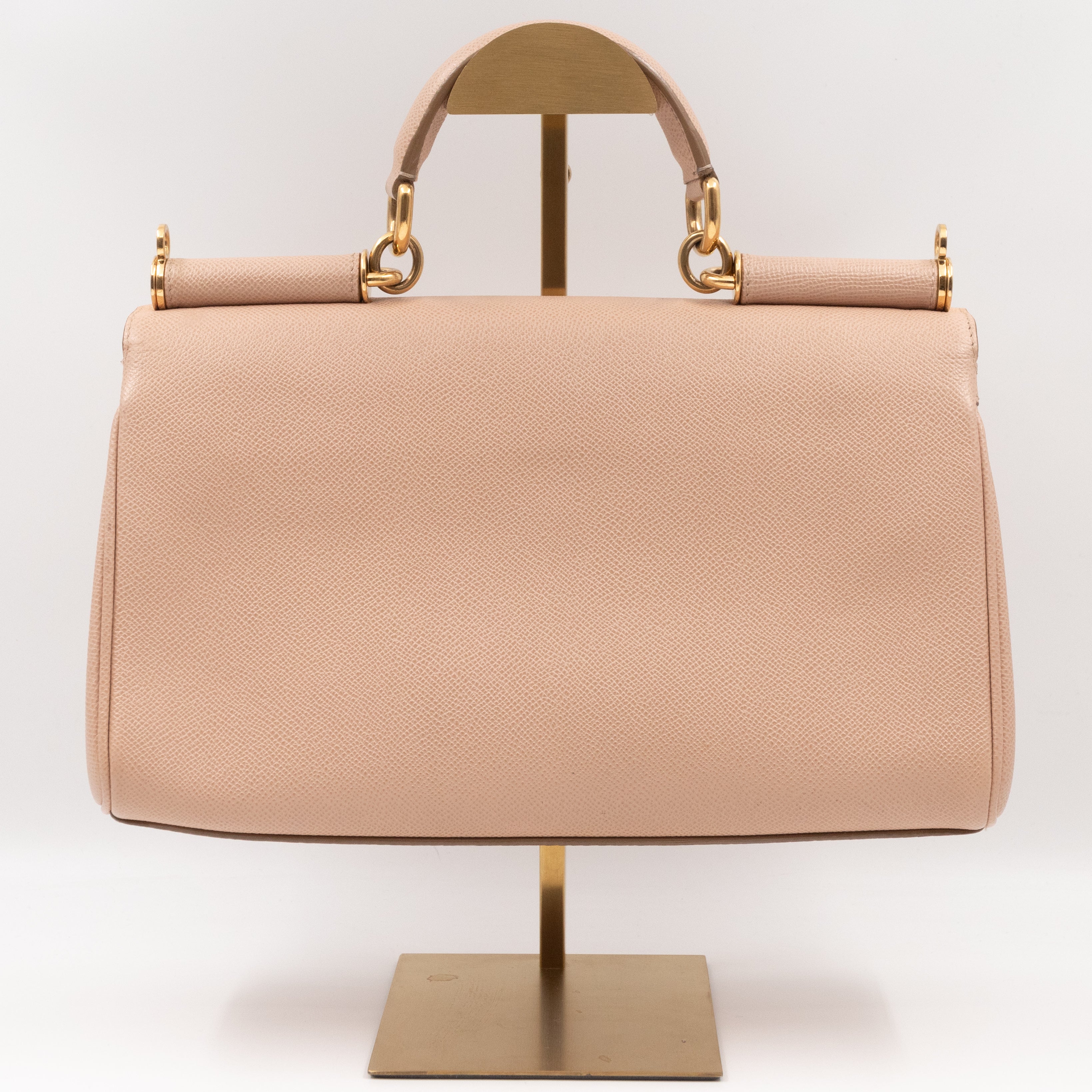 Miss Sicily East West Beige Leather