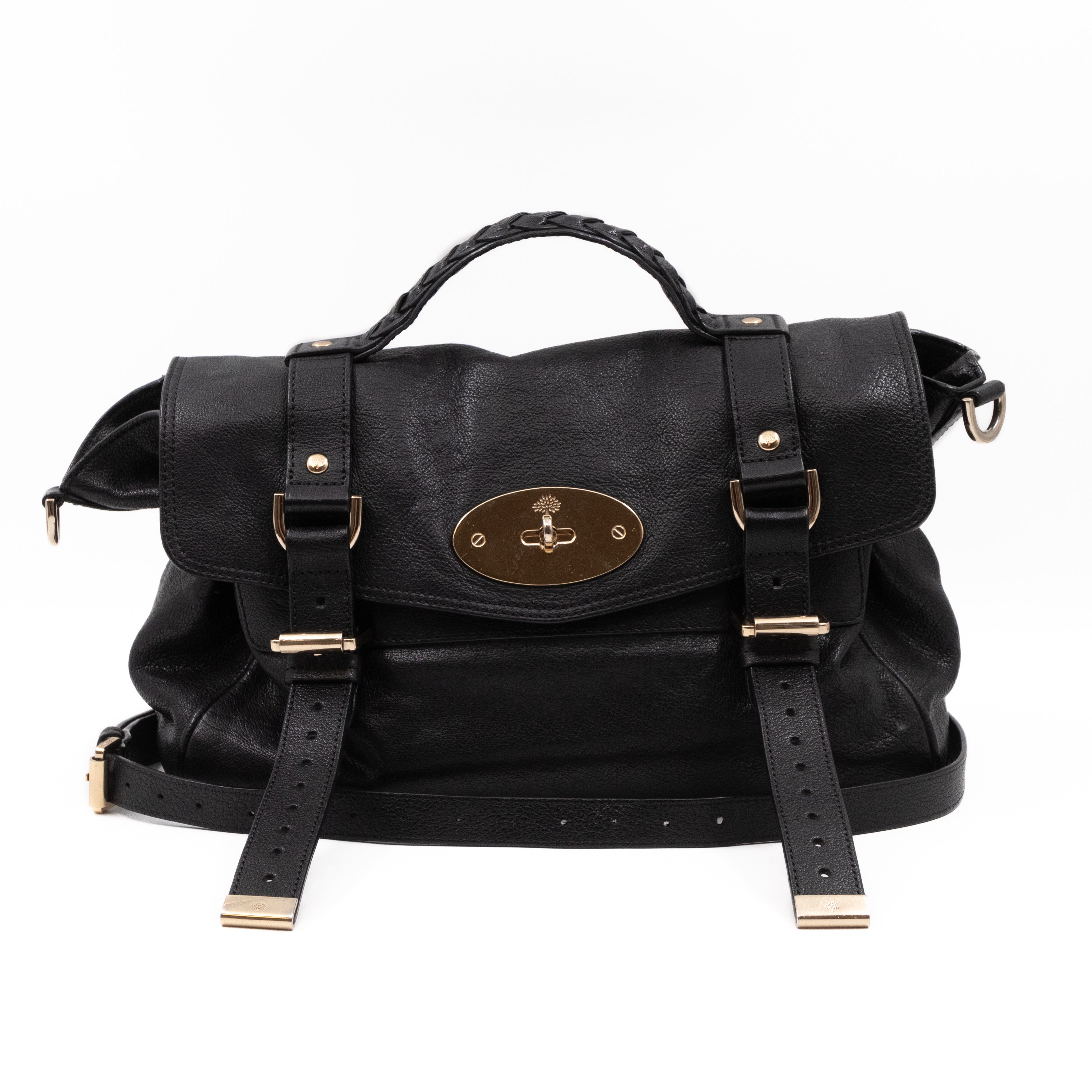 Alexa Black Leather