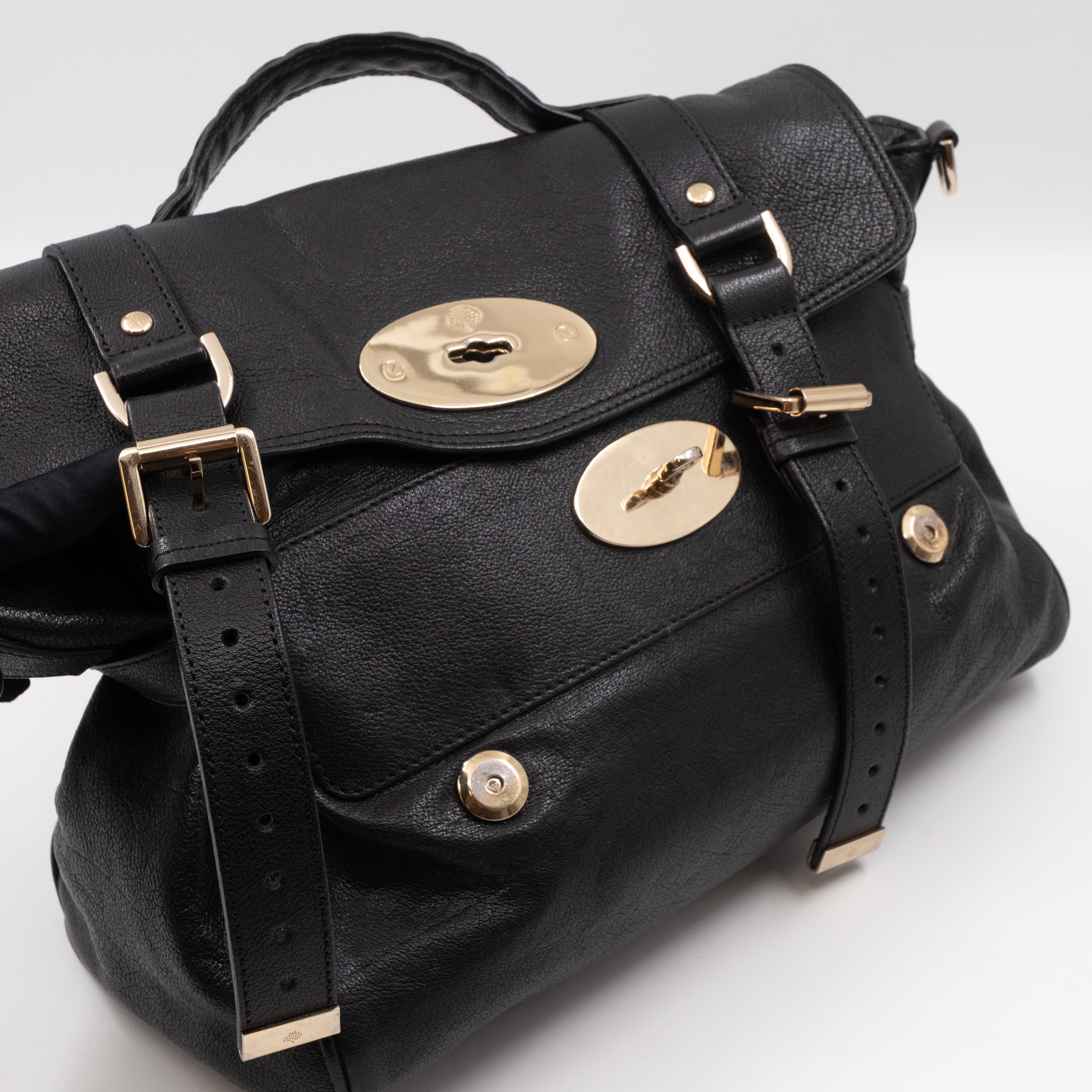 Alexa Black Leather