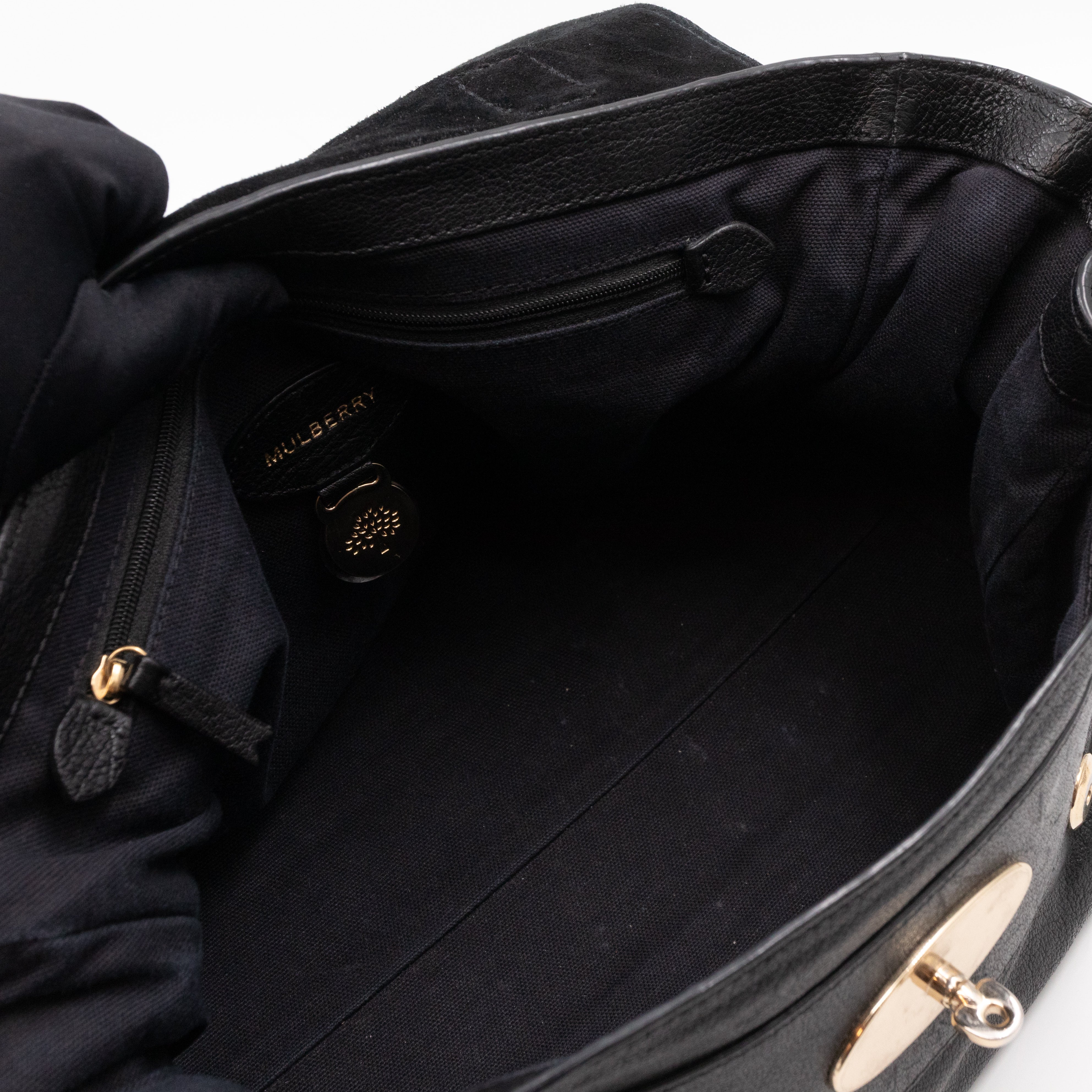 Alexa Black Leather