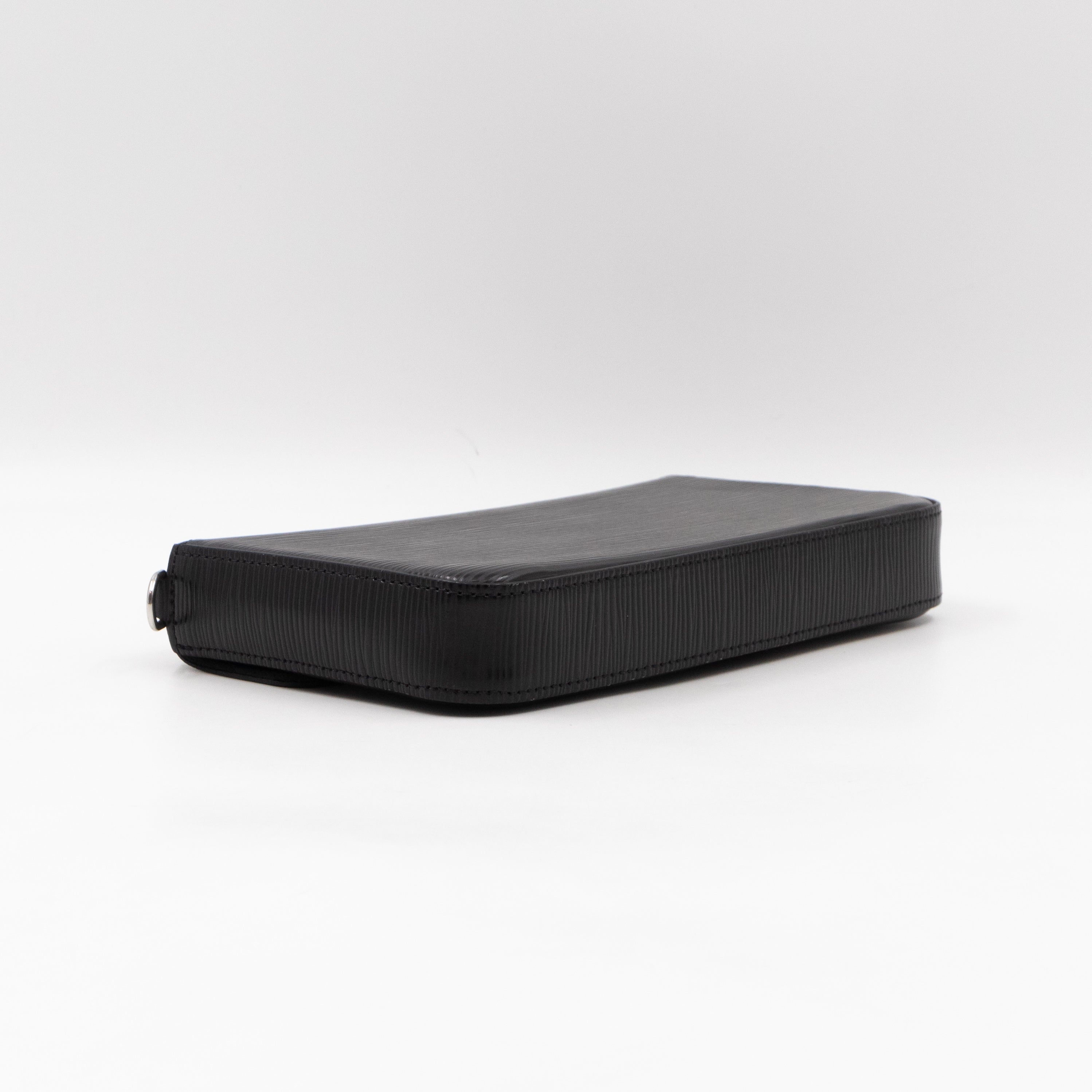 Pochette Felicie Black Epi Leather