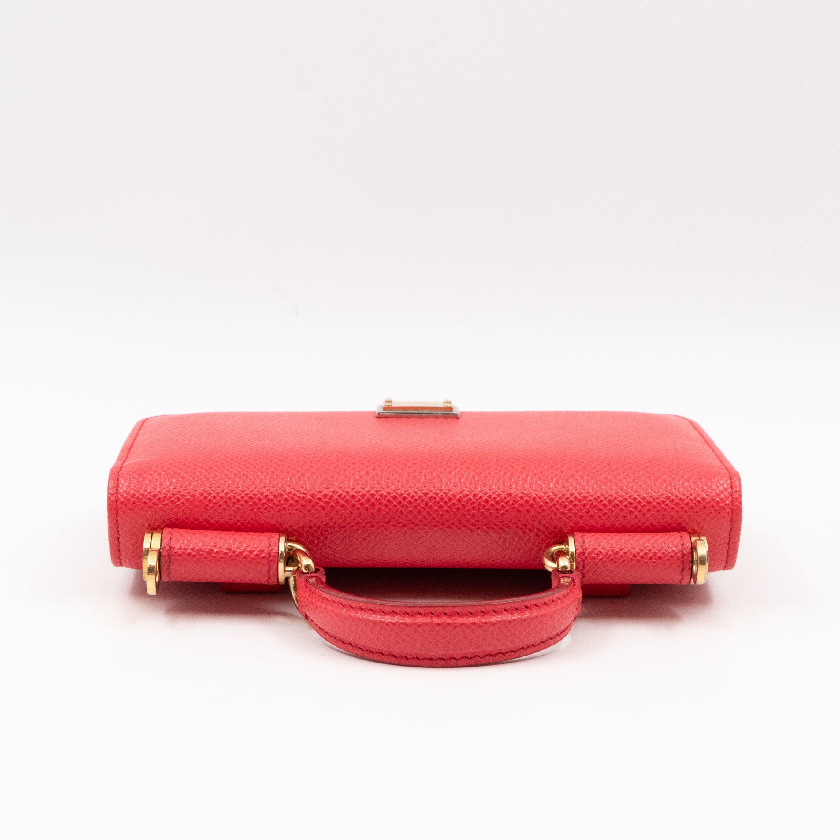 Sicily Von Belt Bag with Crystal Chain Pink Leather