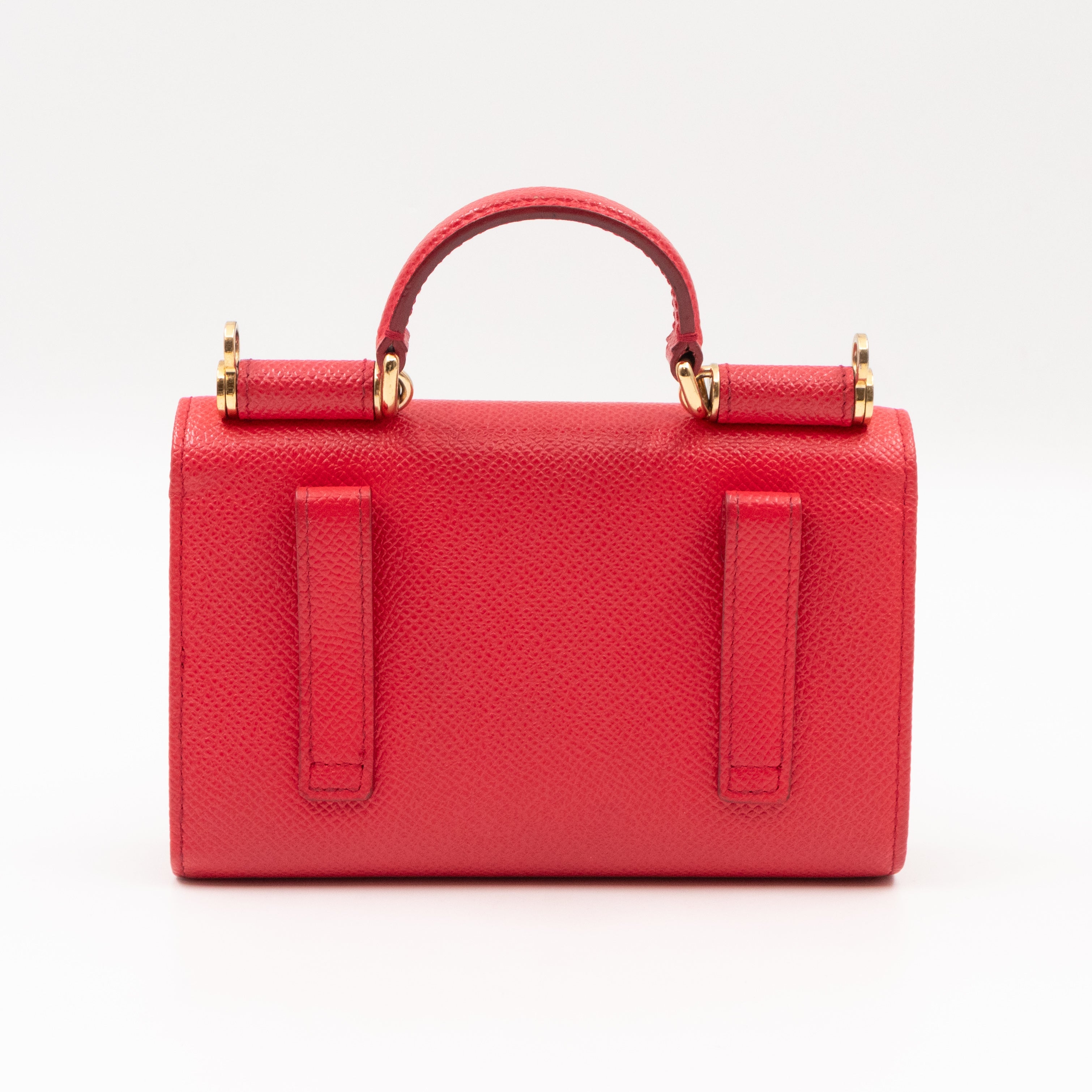 Sicily Von Belt Bag with Crystal Chain Pink Leather