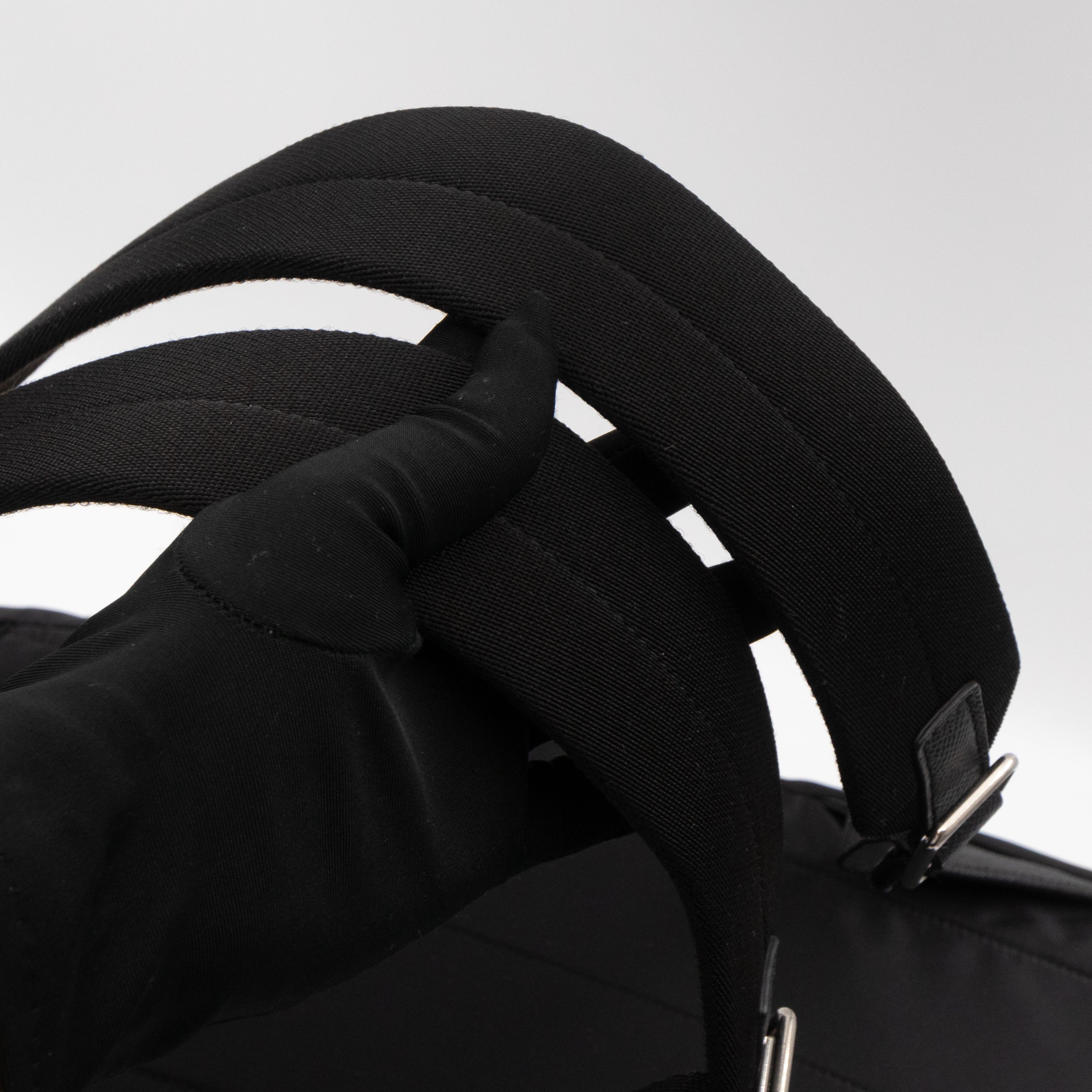 Vulcano Backpack Studs & Pins Black Nylon
