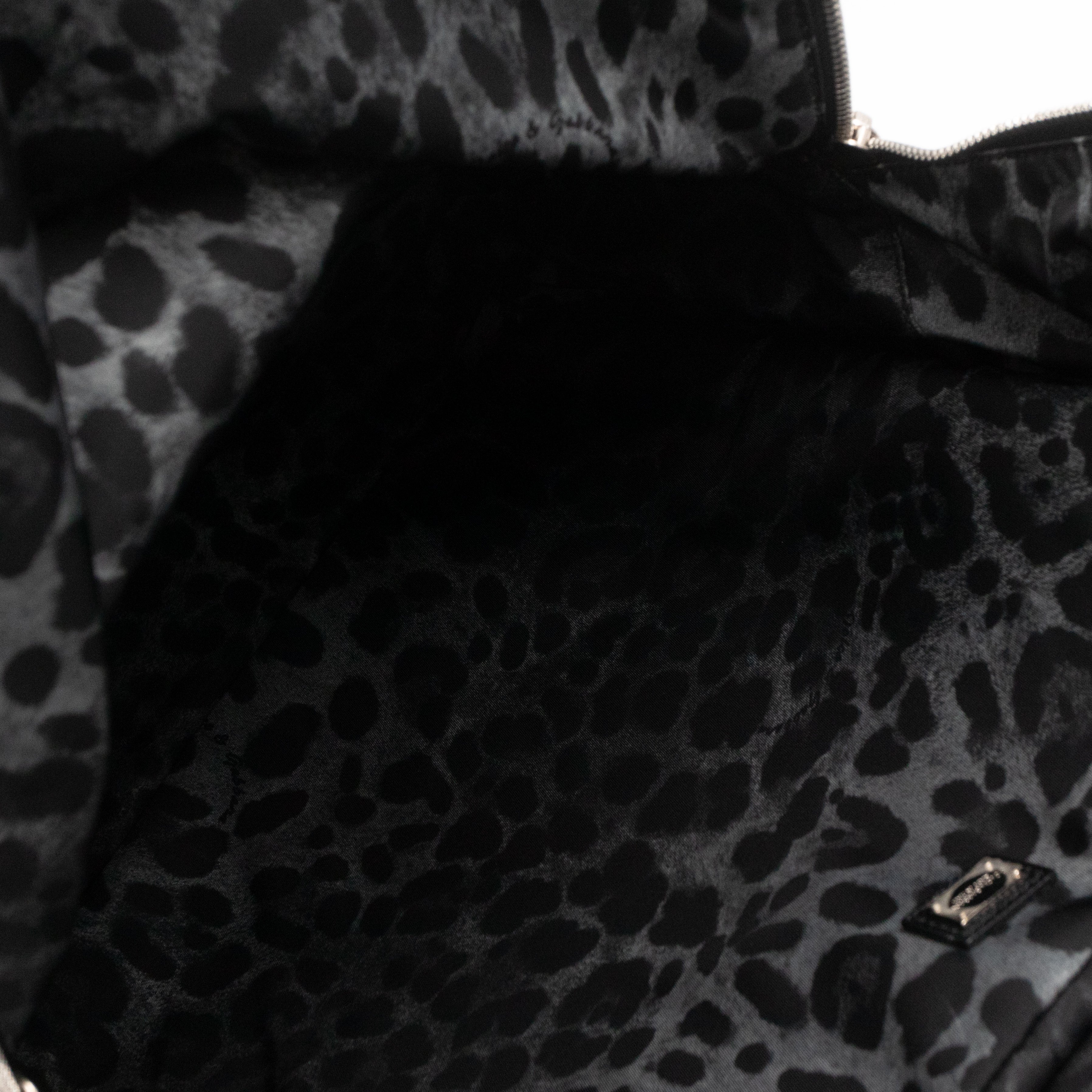 Vulcano Backpack Studs & Pins Black Nylon
