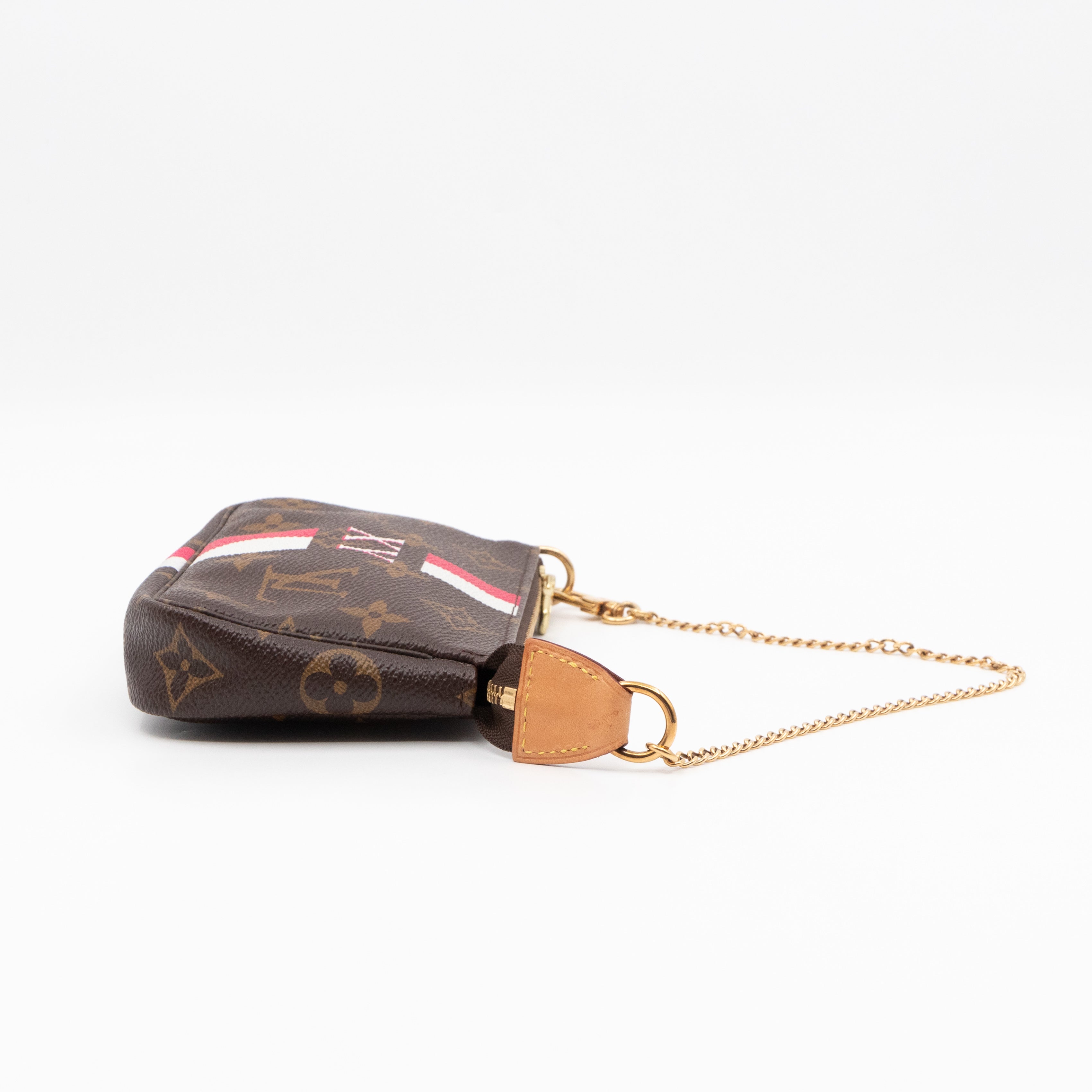 Mini Pochette Accessoires Monogram My LV Heritage Fuchsia White