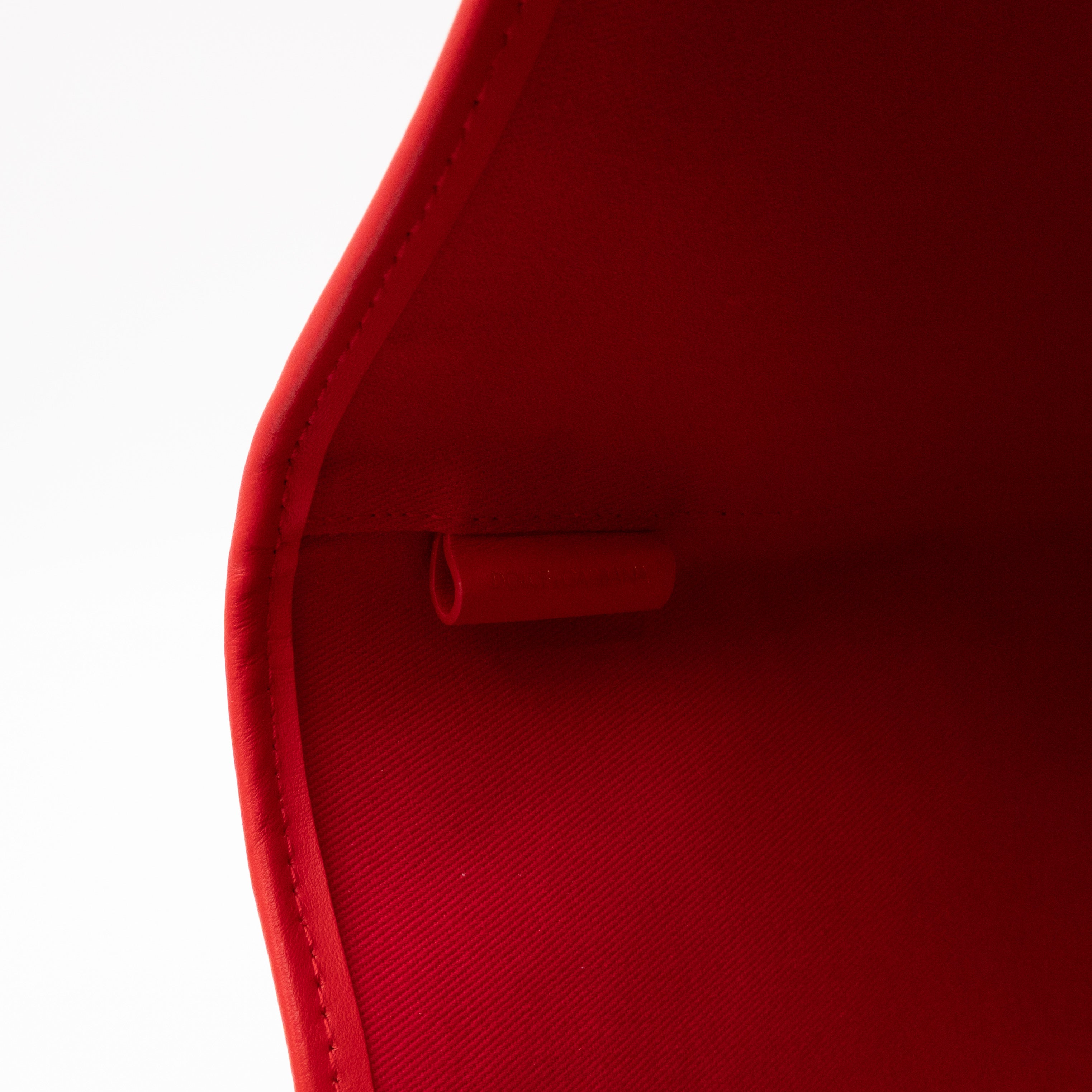 Large Carretto Printed Tote Red