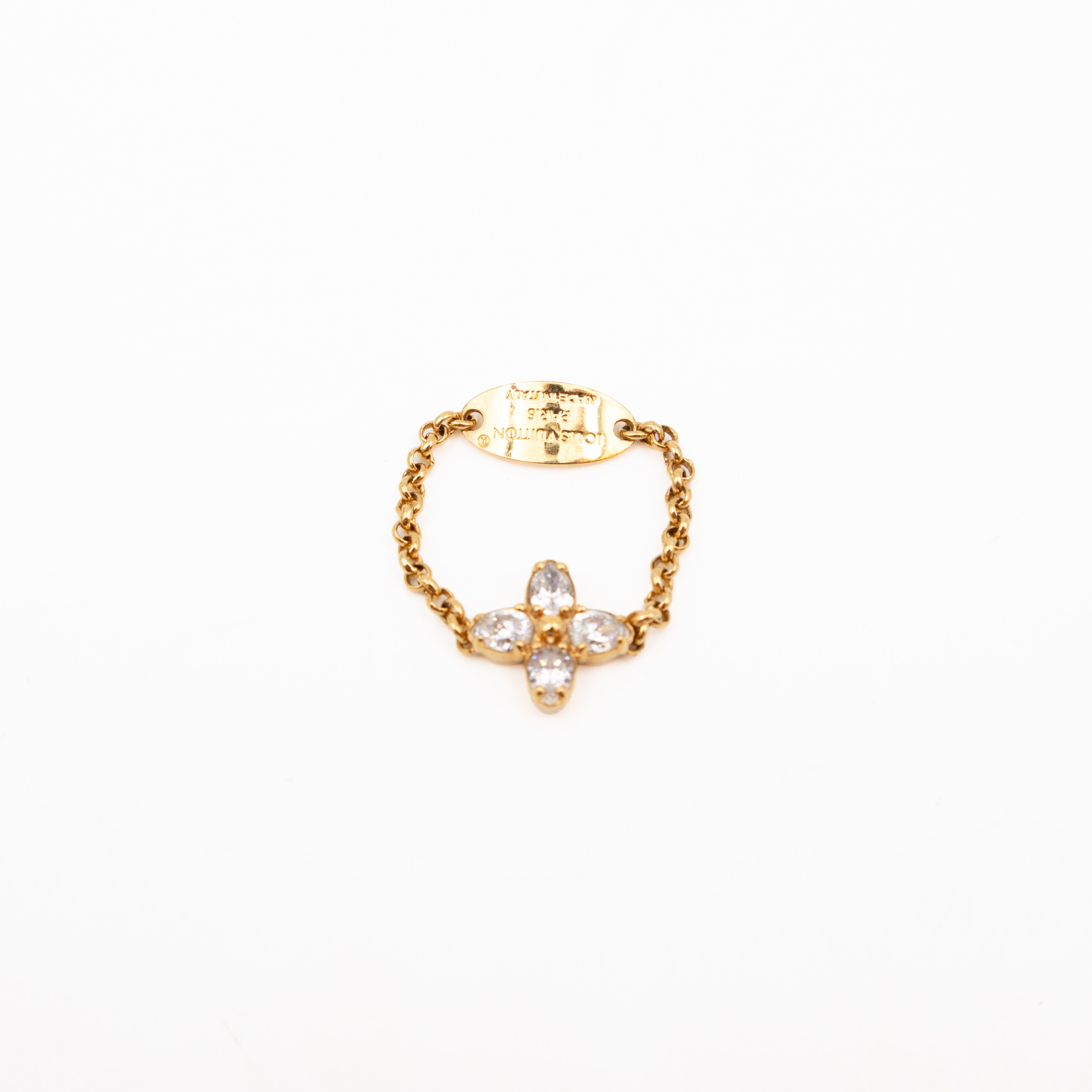 Lady LV Ring Set of 3 Rings Gold