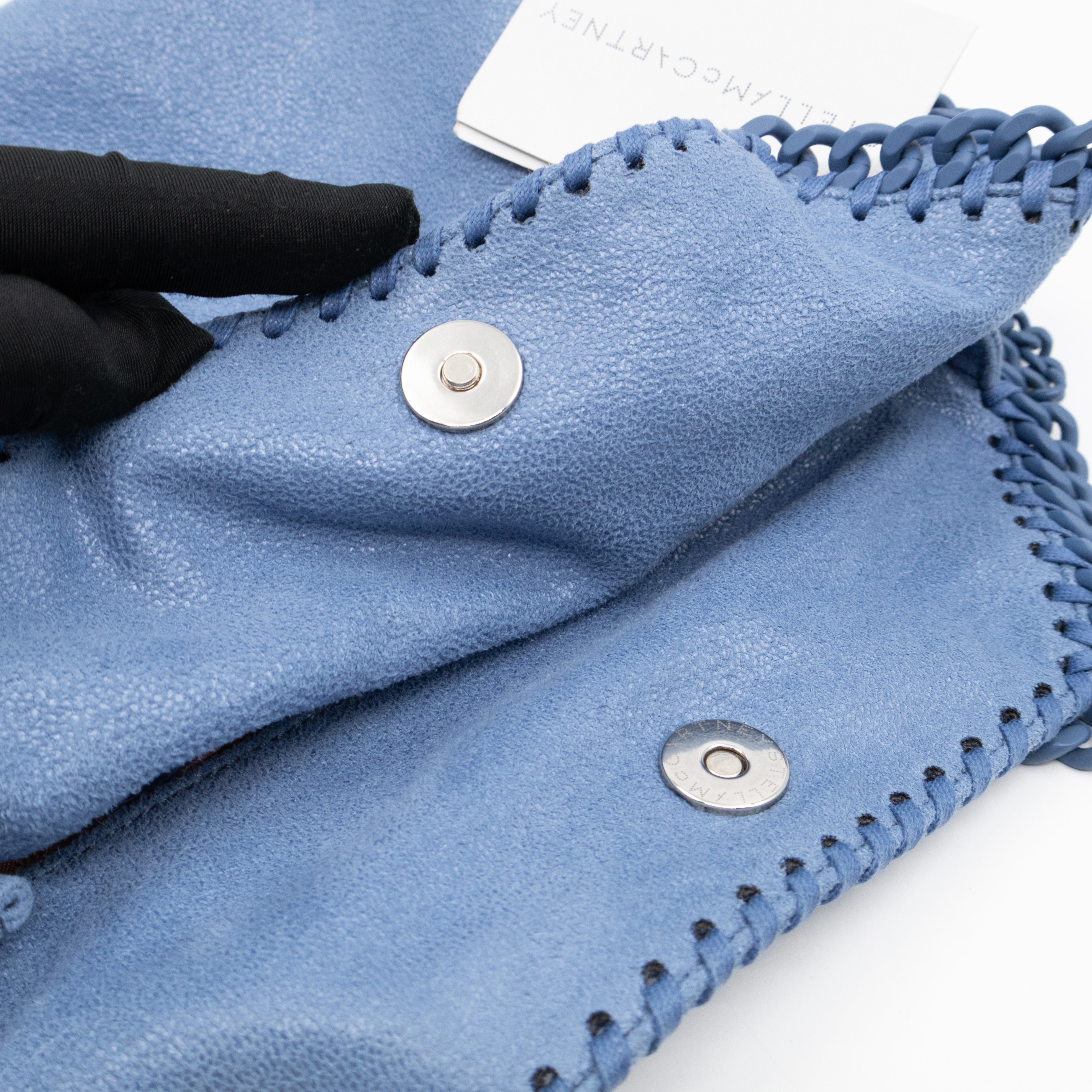 Falabella Mini Tote Enamel Sky Blue