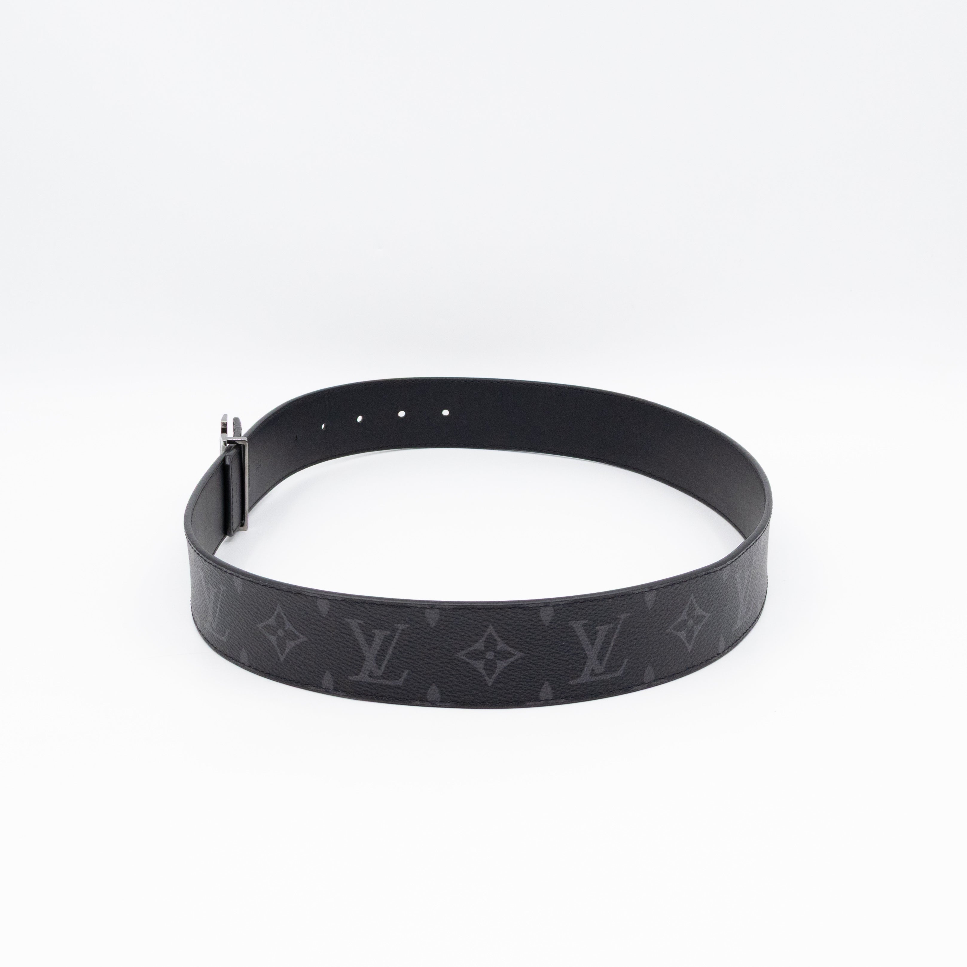 Initials Reversible Belt Monogram Eclipse 80/32