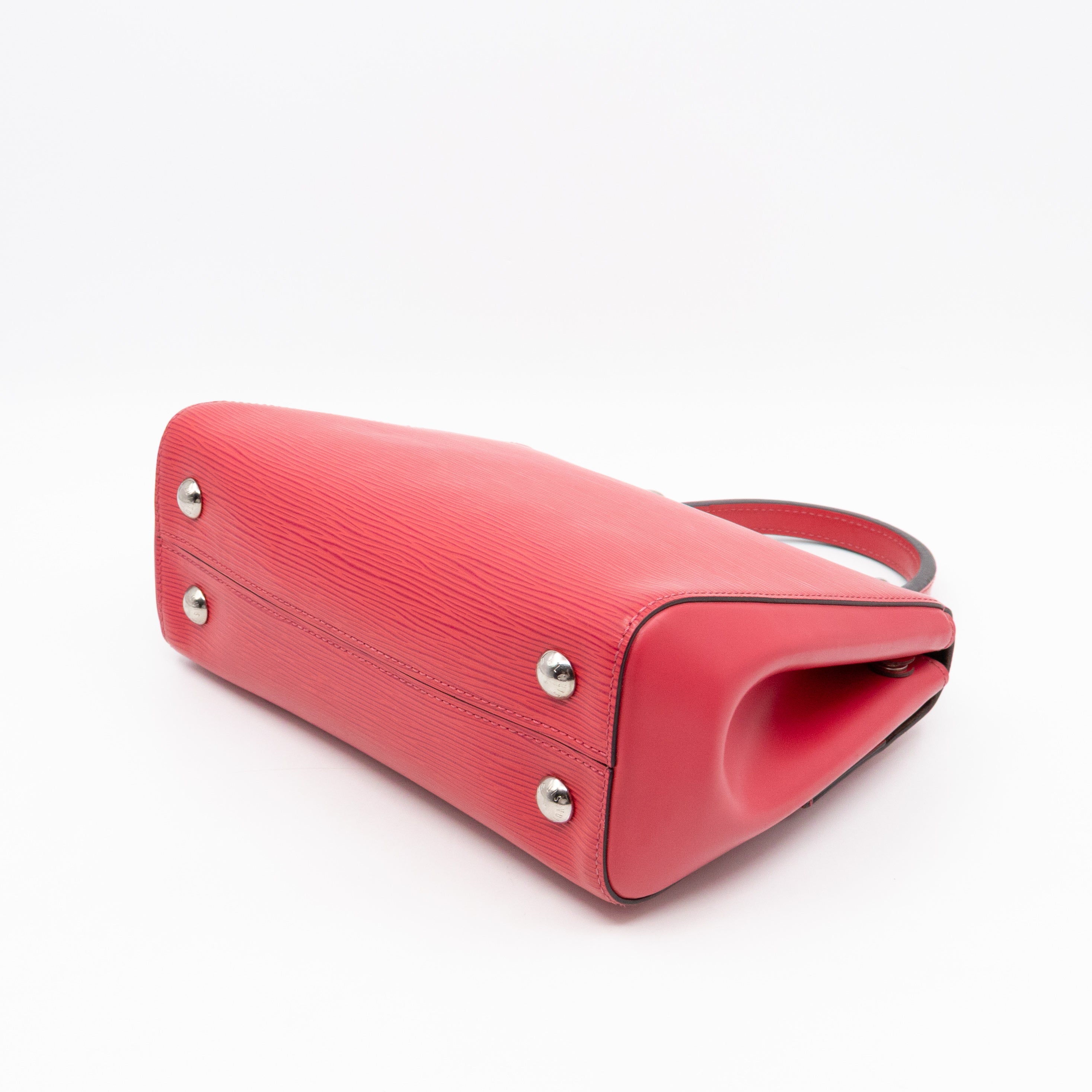 Cluny BB Coquelicot Epi Leather